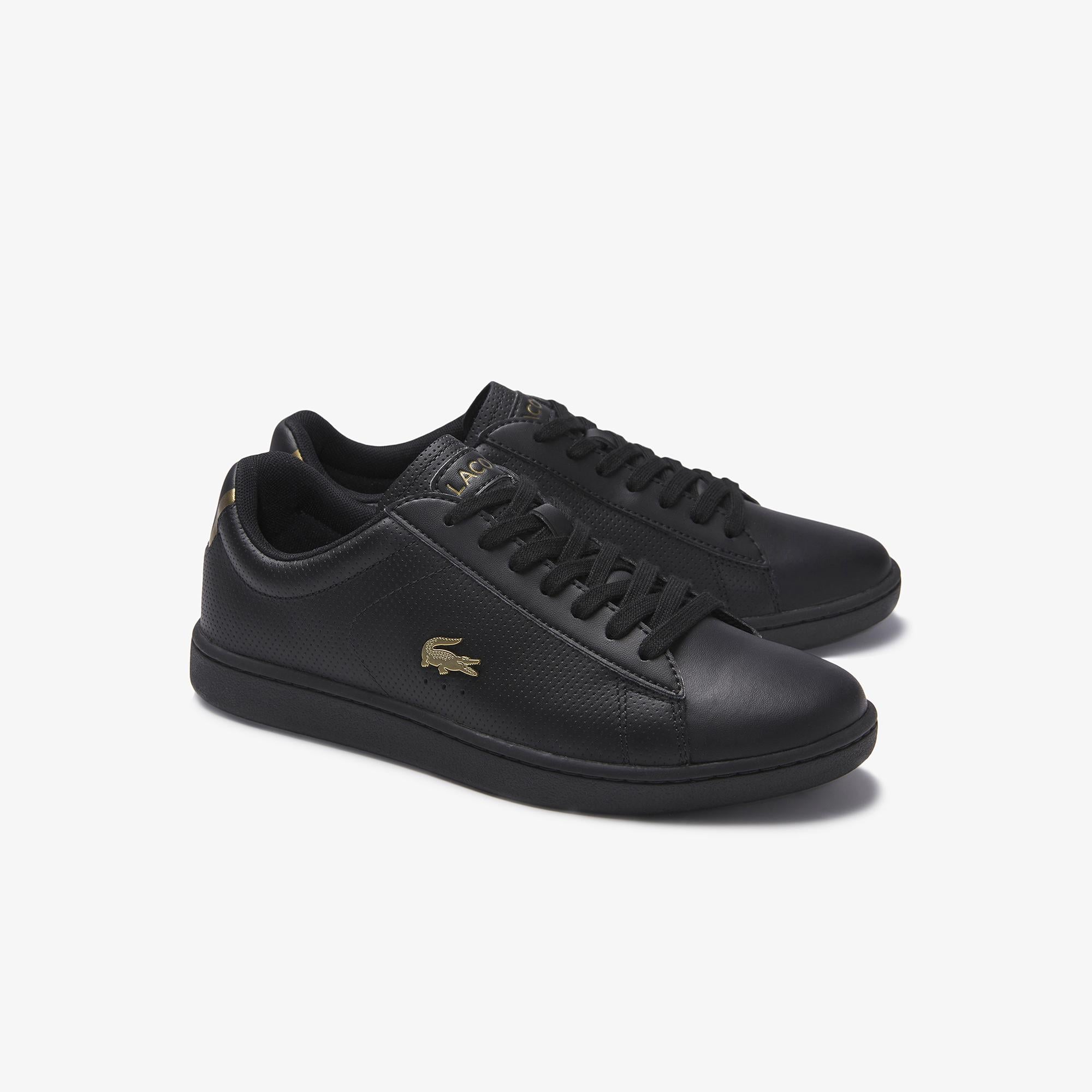 Lacoste Carnaby Evo 0120 1 Sfa Kadın Deri Siyah Sneaker