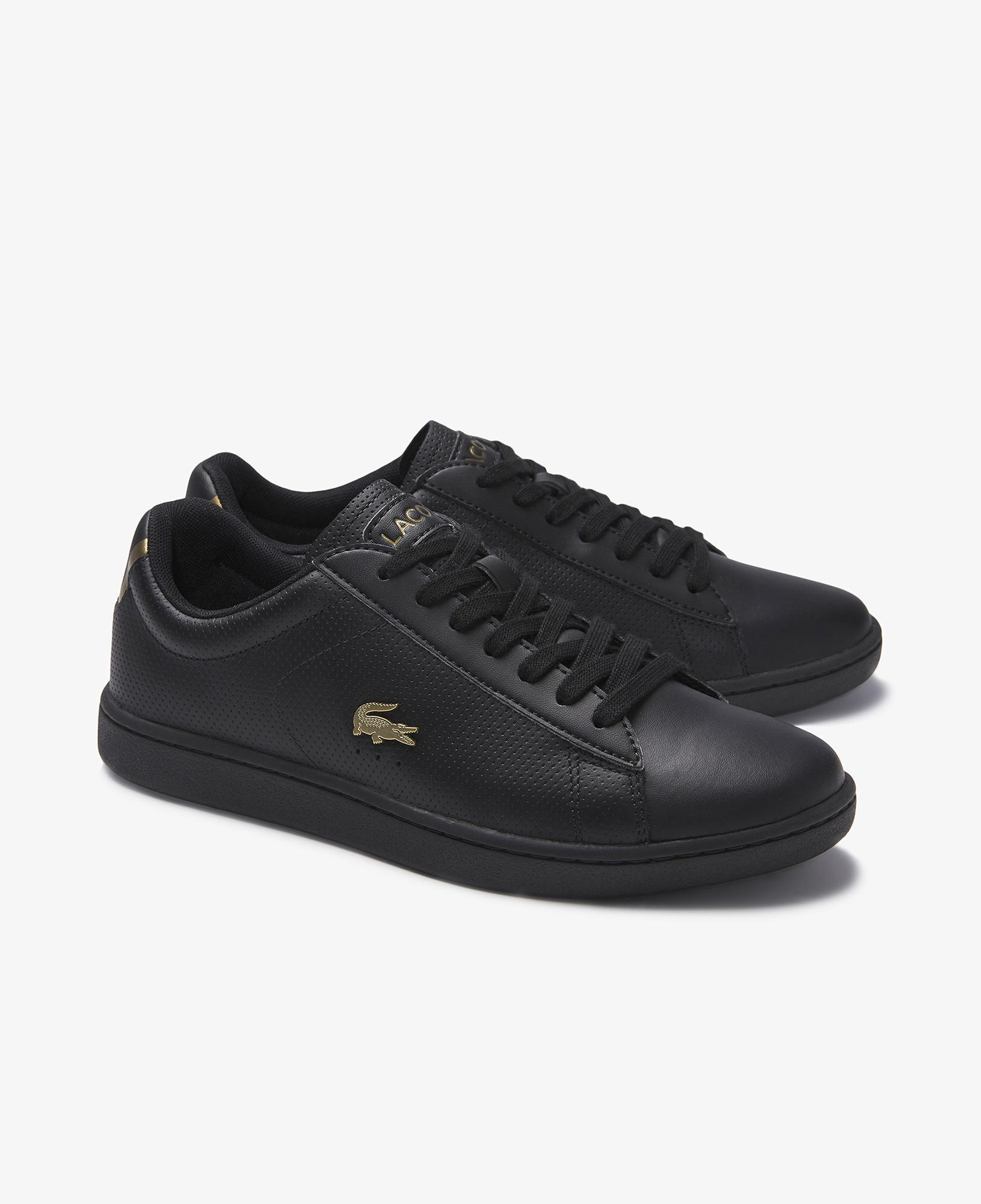 Lacoste Carnaby Evo 0120 1 Sfa Kadın Deri Siyah Sneaker