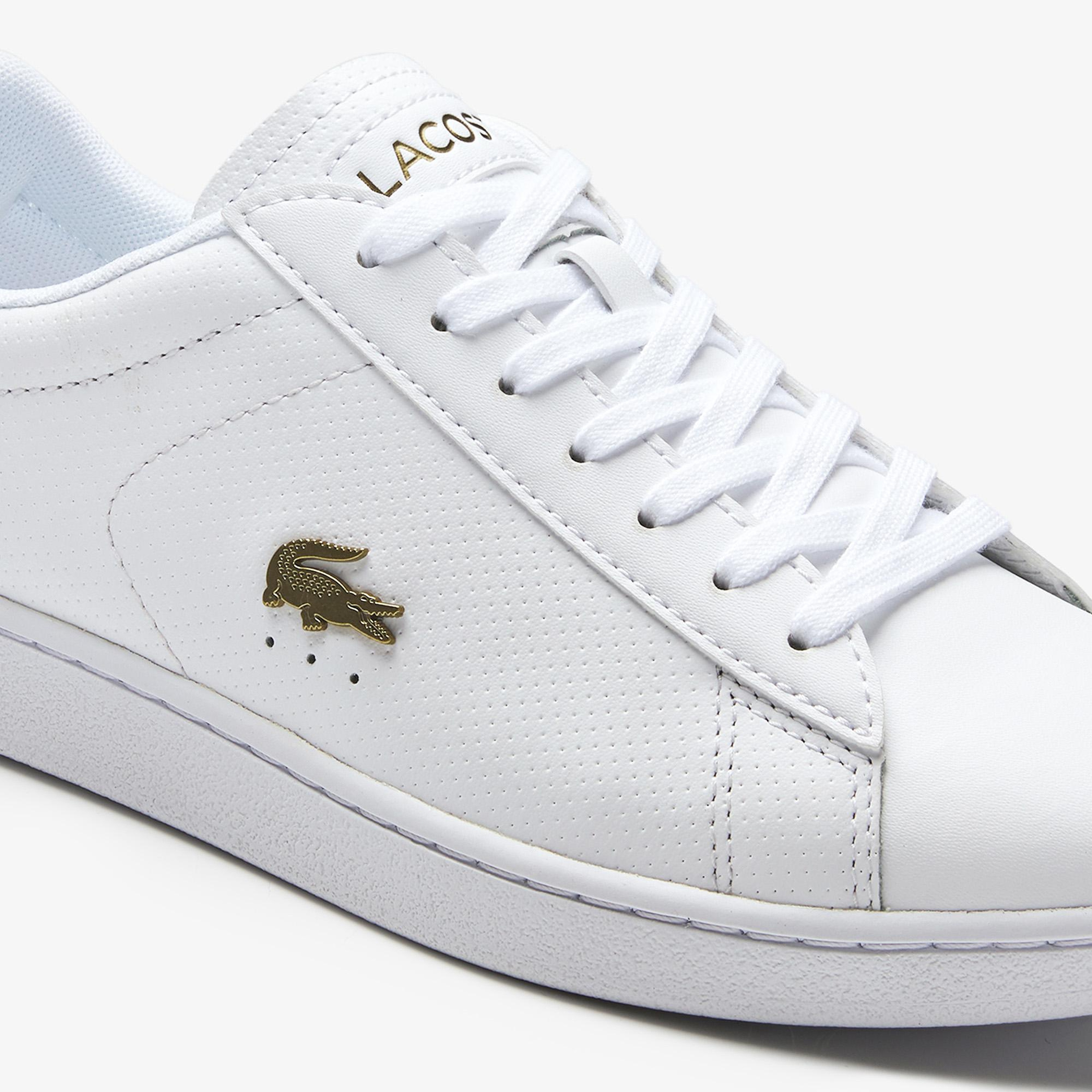 Lacoste Carnaby Evo 0120 1 Sfa Kadın Deri Beyaz Sneaker