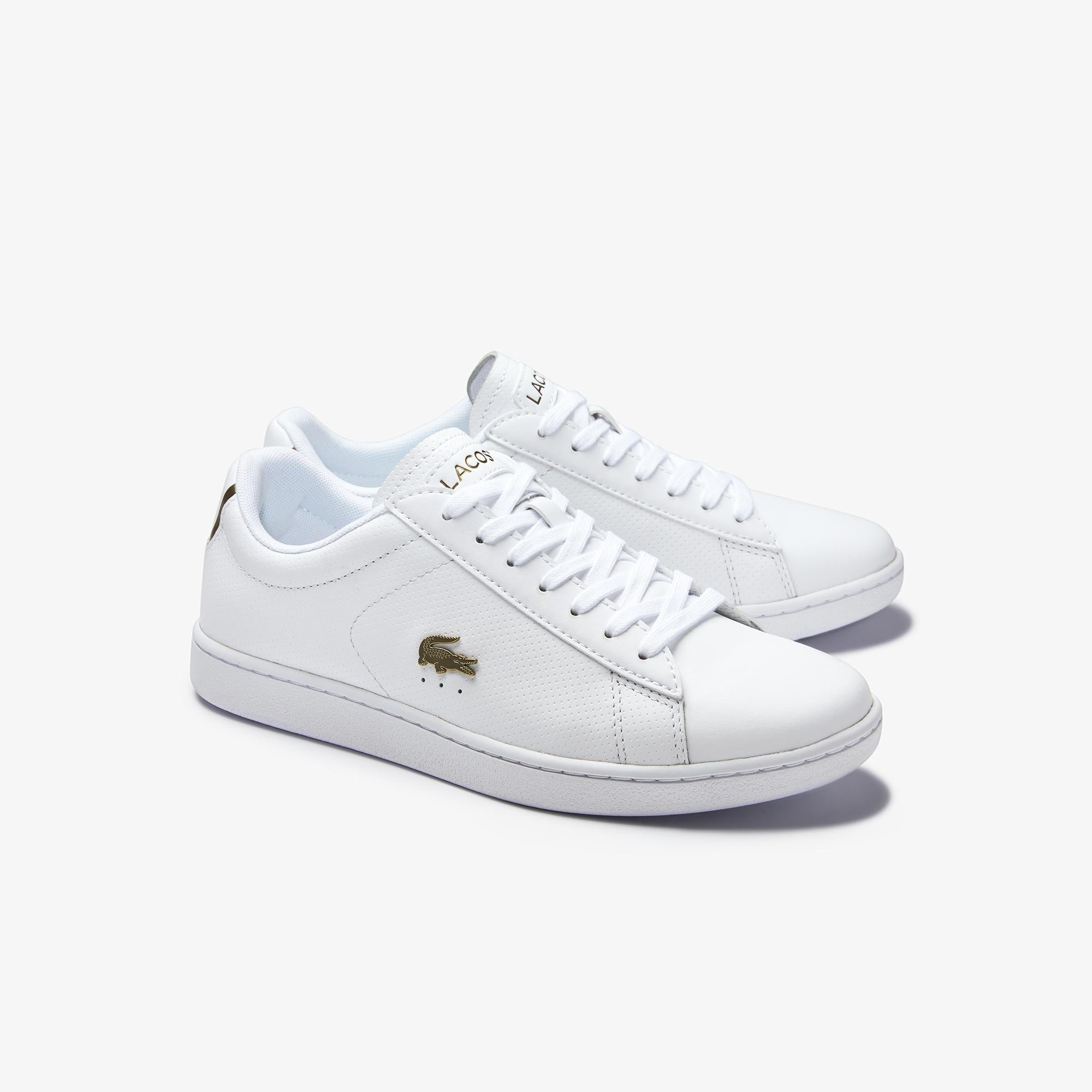 Lacoste Carnaby Evo 0120 1 Sfa Kadın Deri Beyaz Sneaker