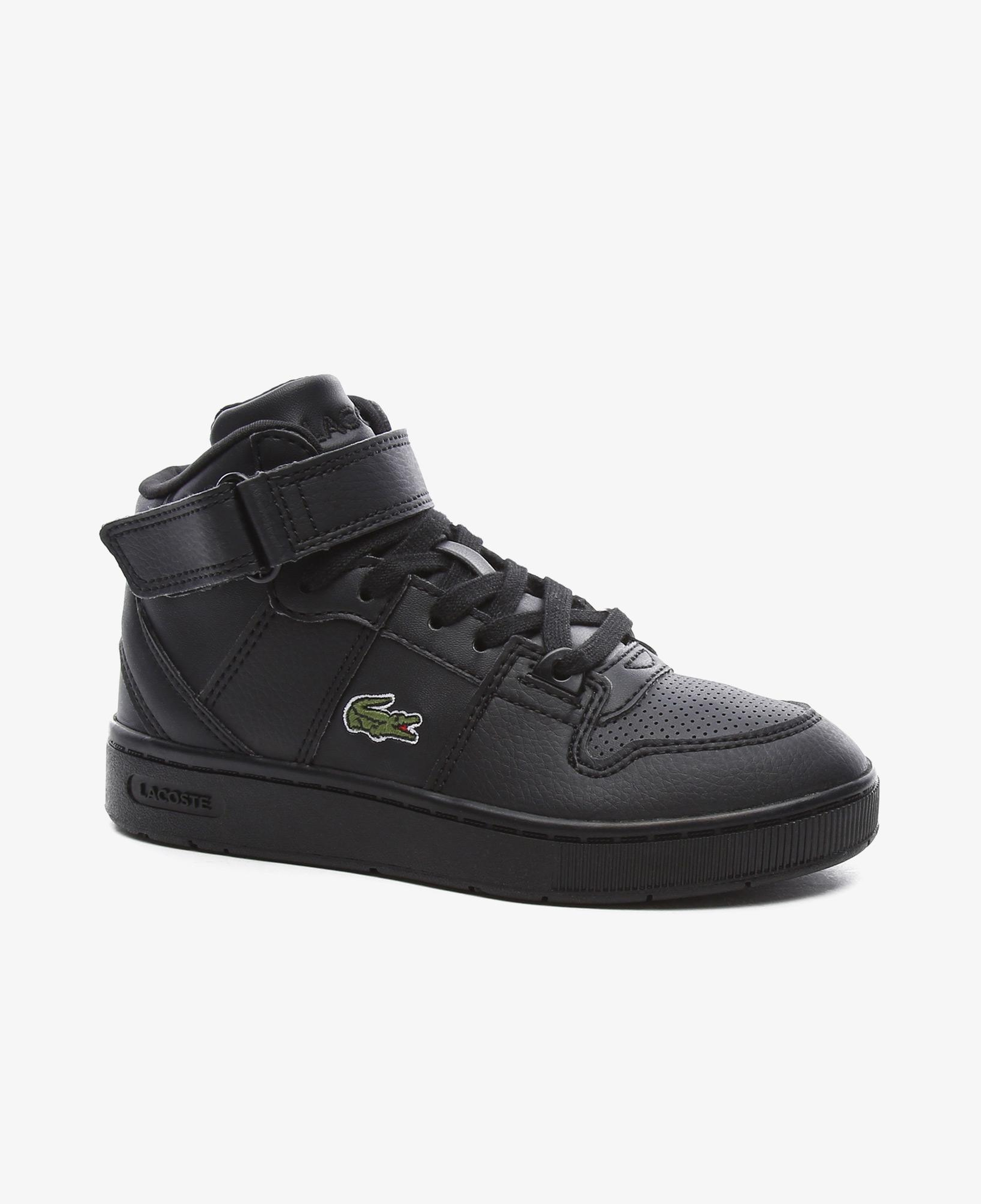 Lacoste Tramline Mid 0120 1 Suc Çocuk Siyah Sneaker