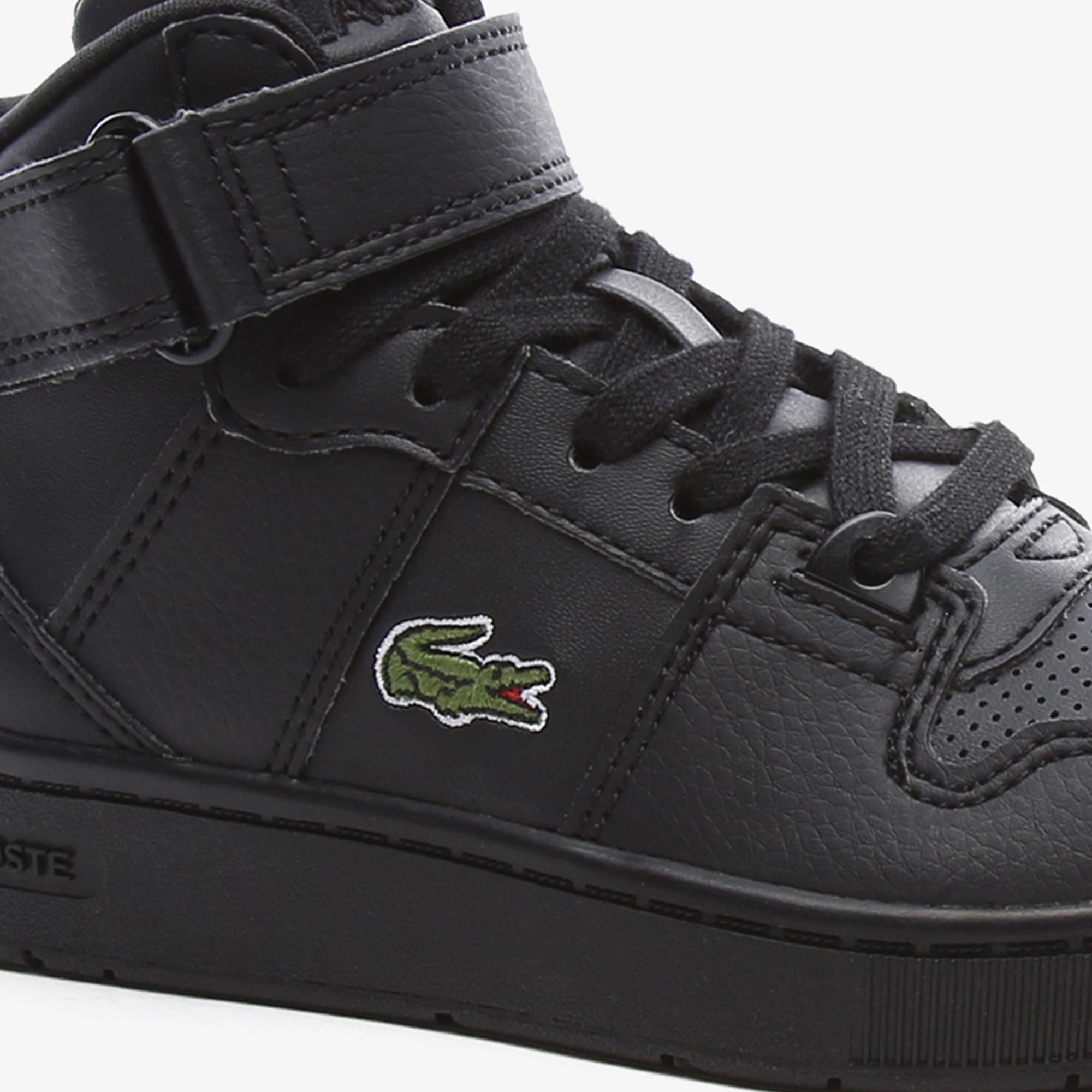 Lacoste Tramline Mid 0120 1 Suc Çocuk Siyah Sneaker