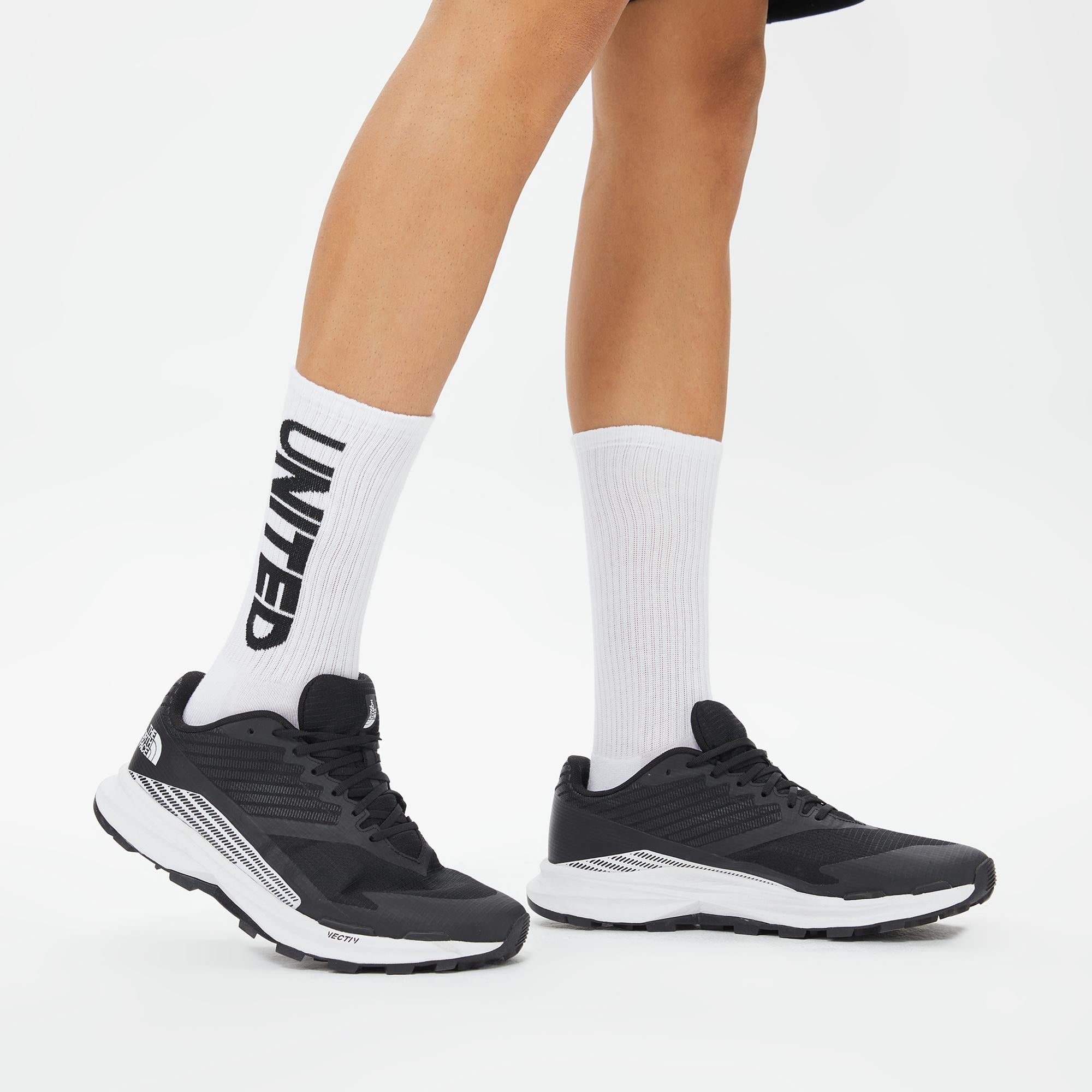 UNITED4 Classic Unisex Beyaz 2'li Çorap