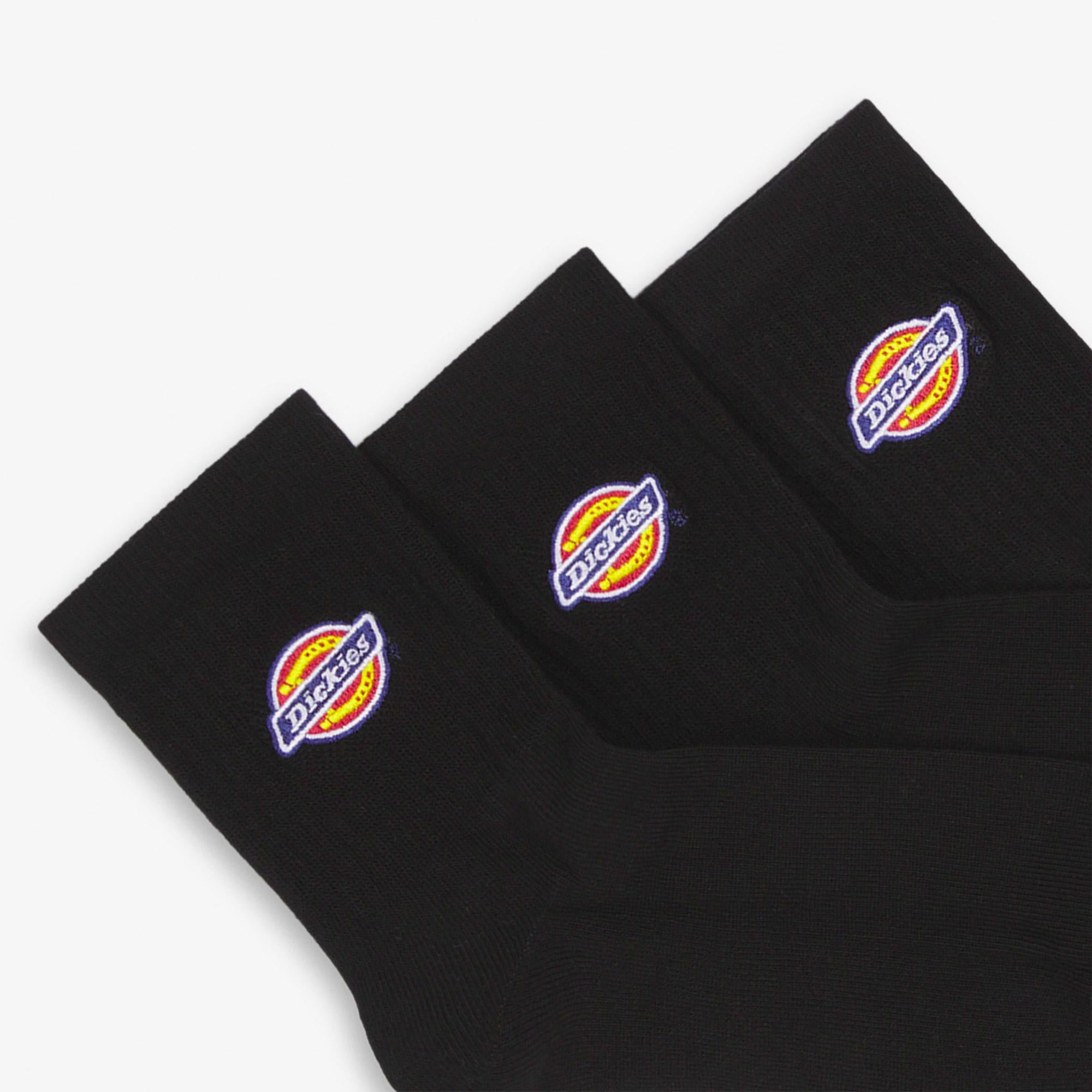 Dickies Valley Grove Erkek Siyah Çorap