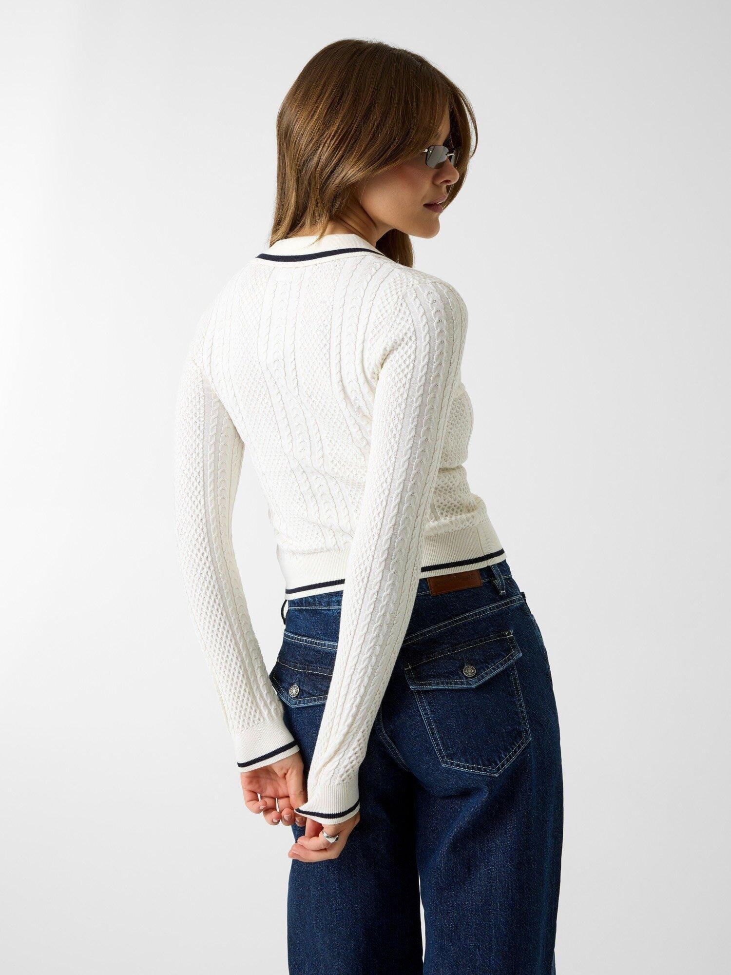 Guess Jeans Kadın Triko Hırka