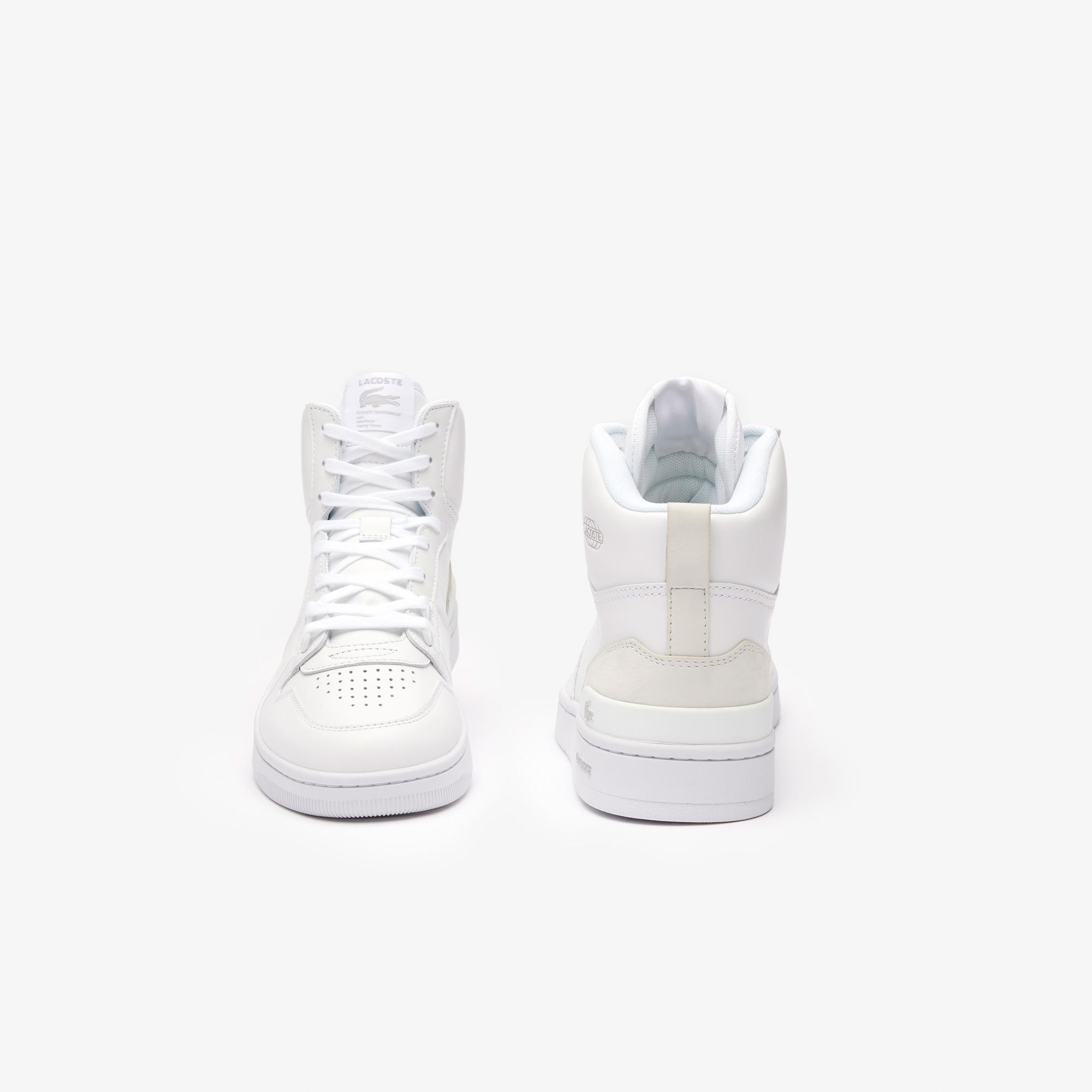 LACOSTE L001 Mid Erkek Beyaz Sneaker