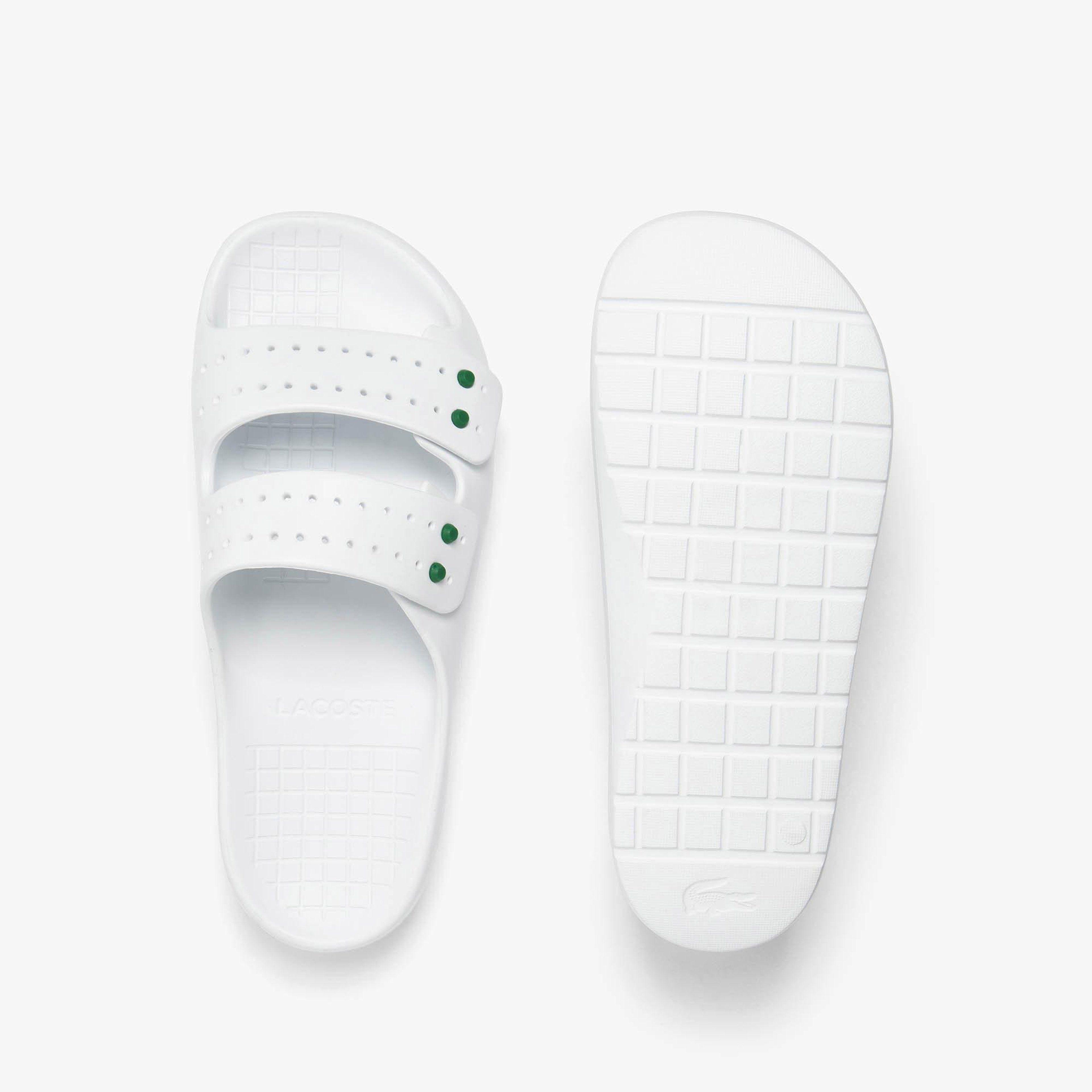 Lacoste Serve Strap Kadın Beyaz Terlik