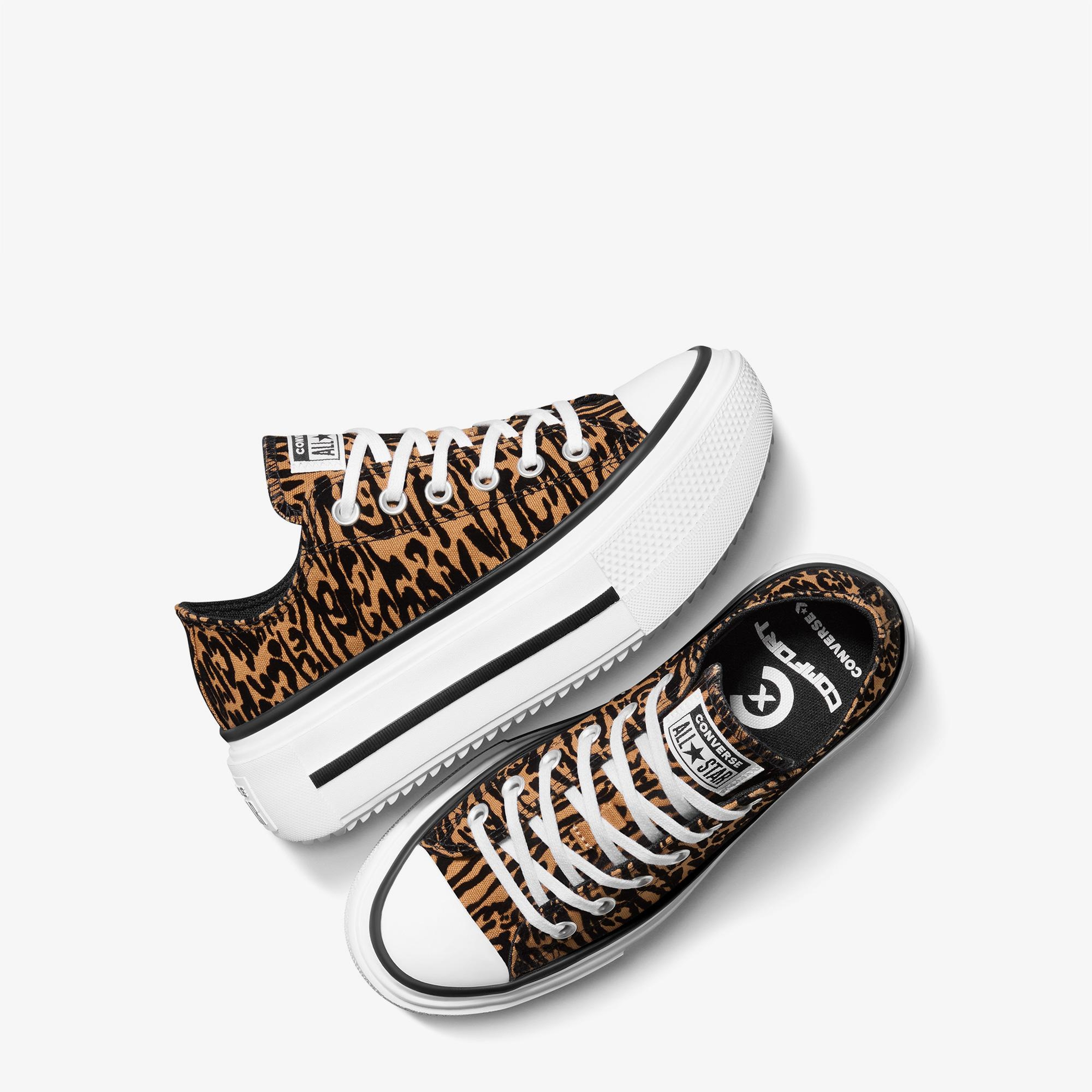 Converse Chuck Taylor All Star Lift Double Stack Unisex Turuncu Sneaker