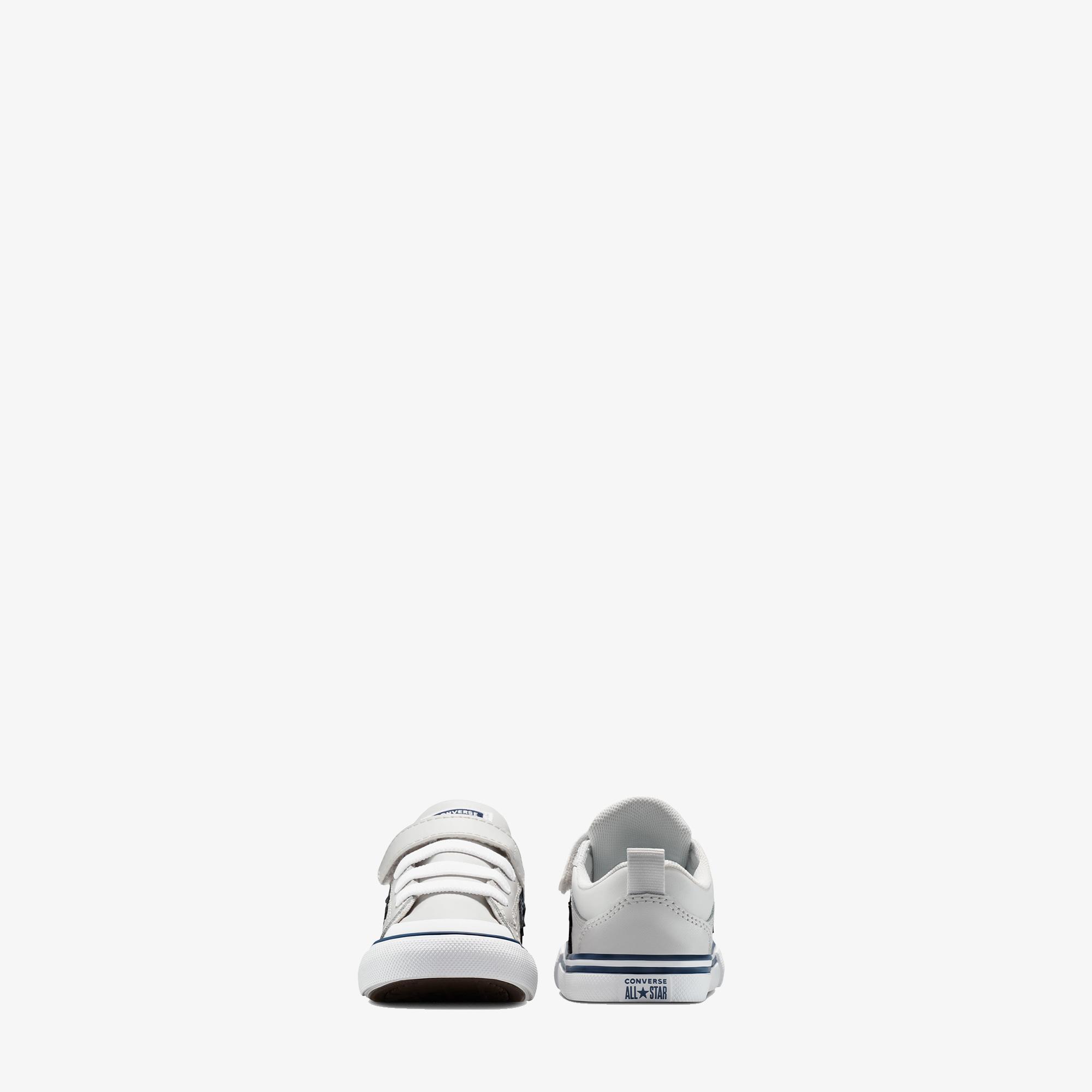 Converse Pro Blaze Strap Leather Easy On Bebek Gri Sneaker