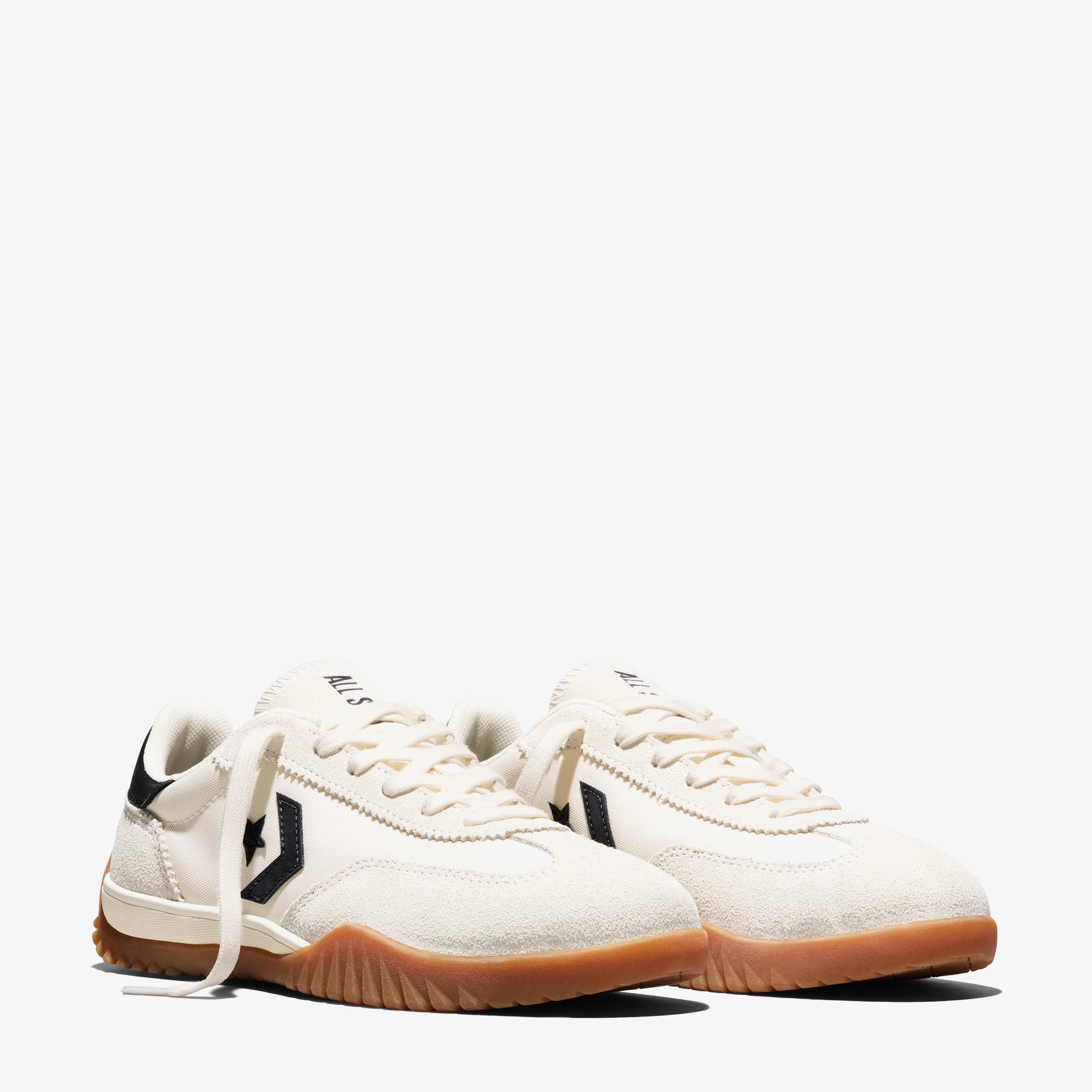 Converse Run Star Trainer Unisex Krem Süet Sneaker