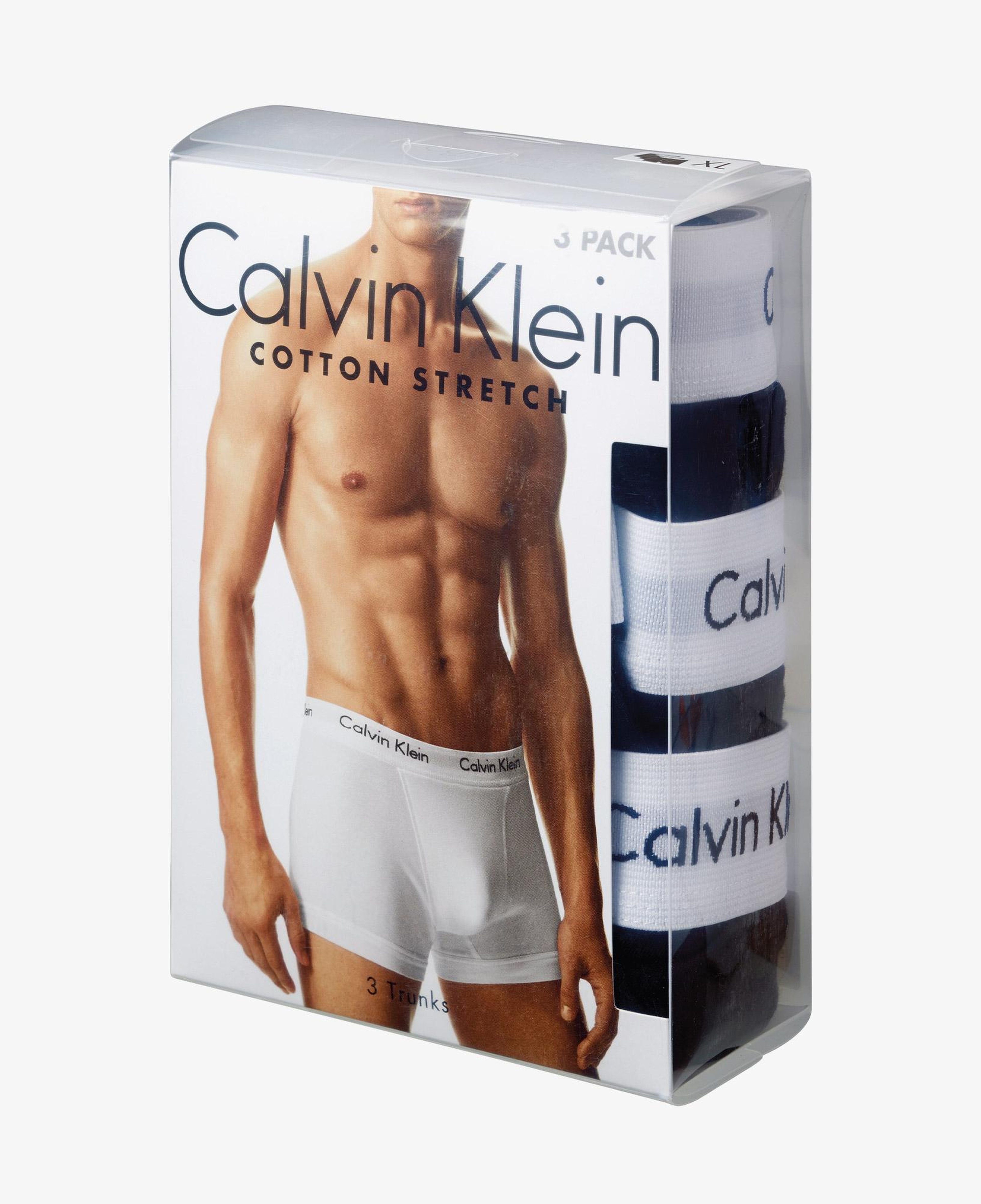 Calvin Klein 3'lü Pack Erkek Lacivert Boxer