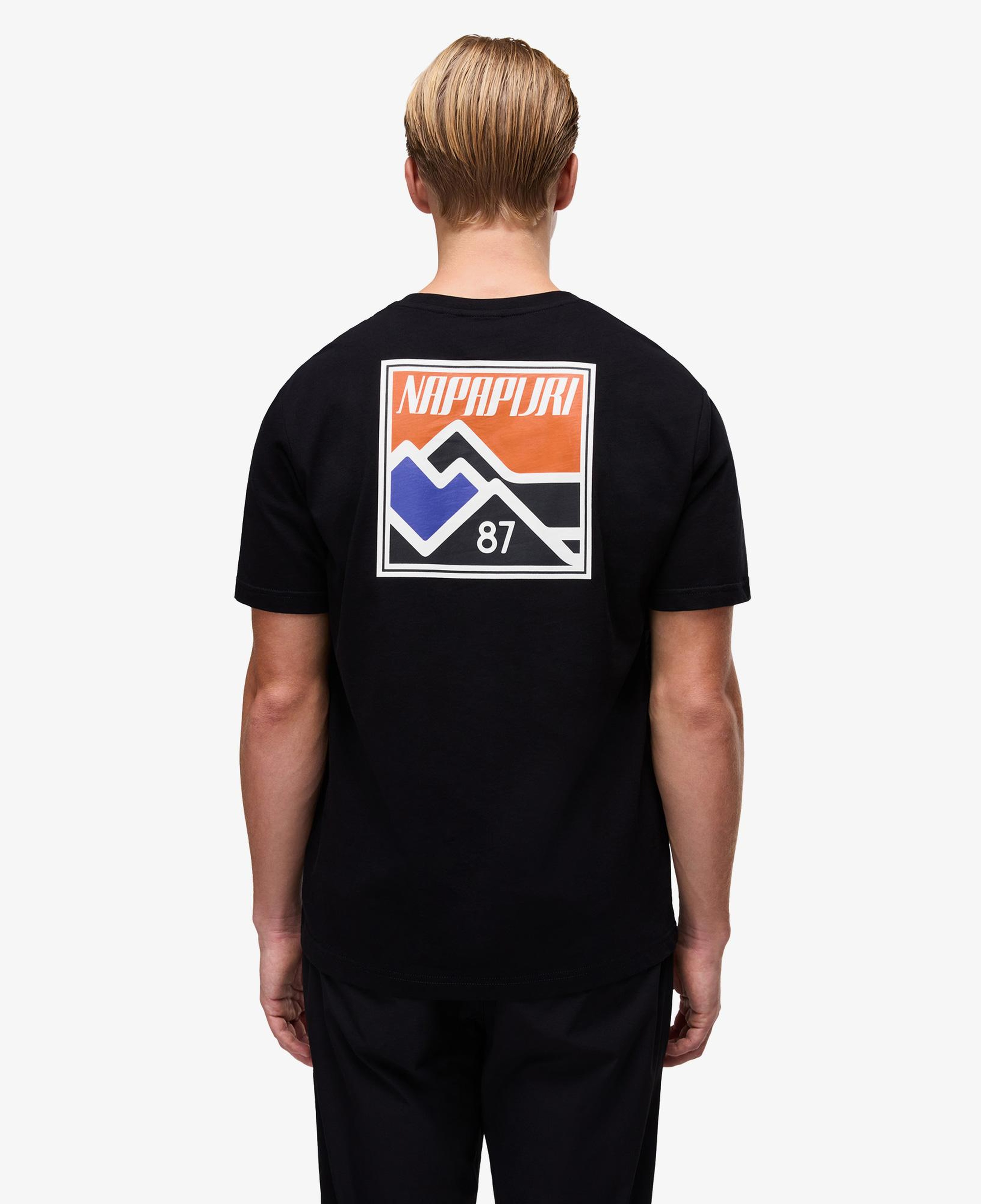 Napapijri S-Guide Erkek Siyah T-Shirt