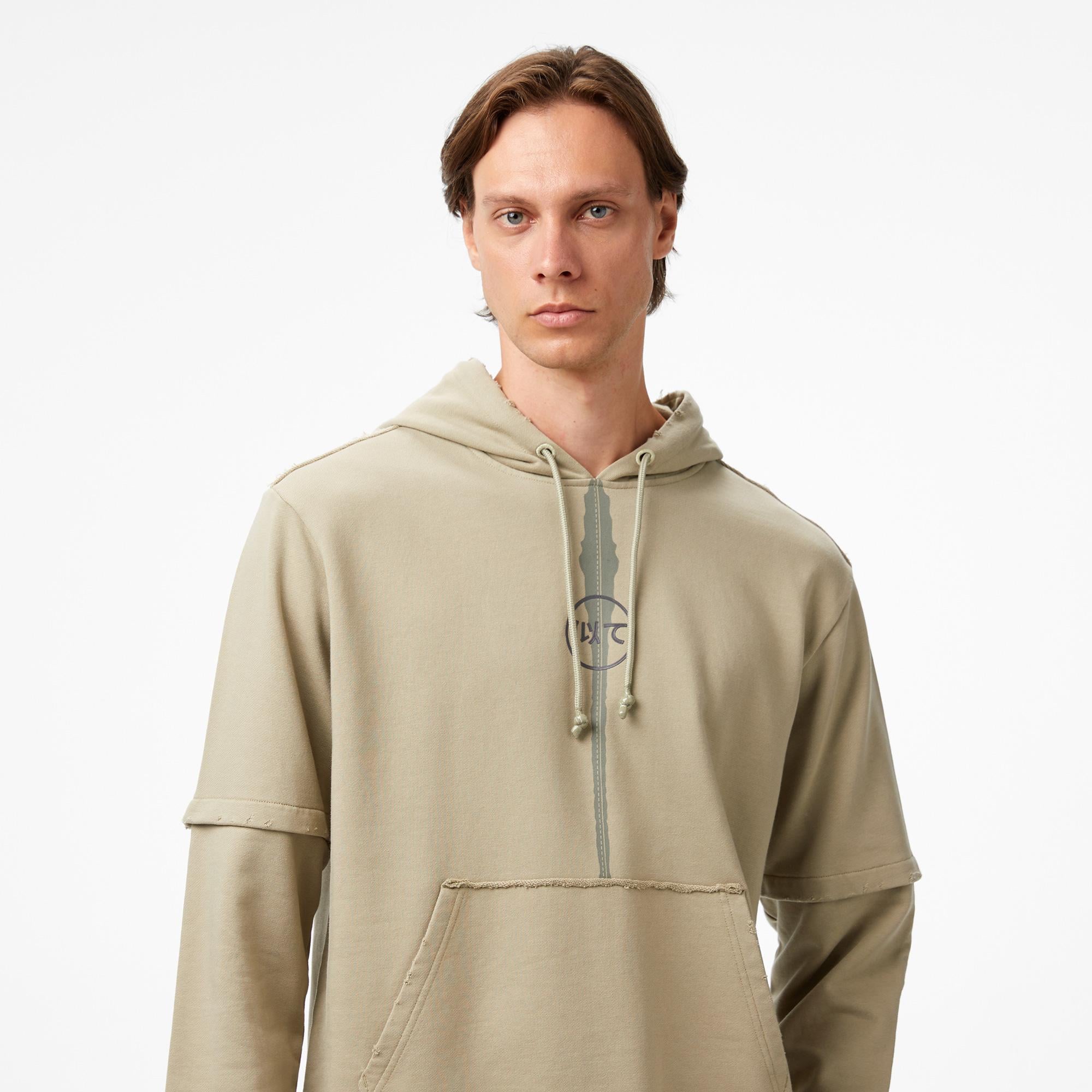 UNITED4 Erkek Kahverengi Sweatshirt