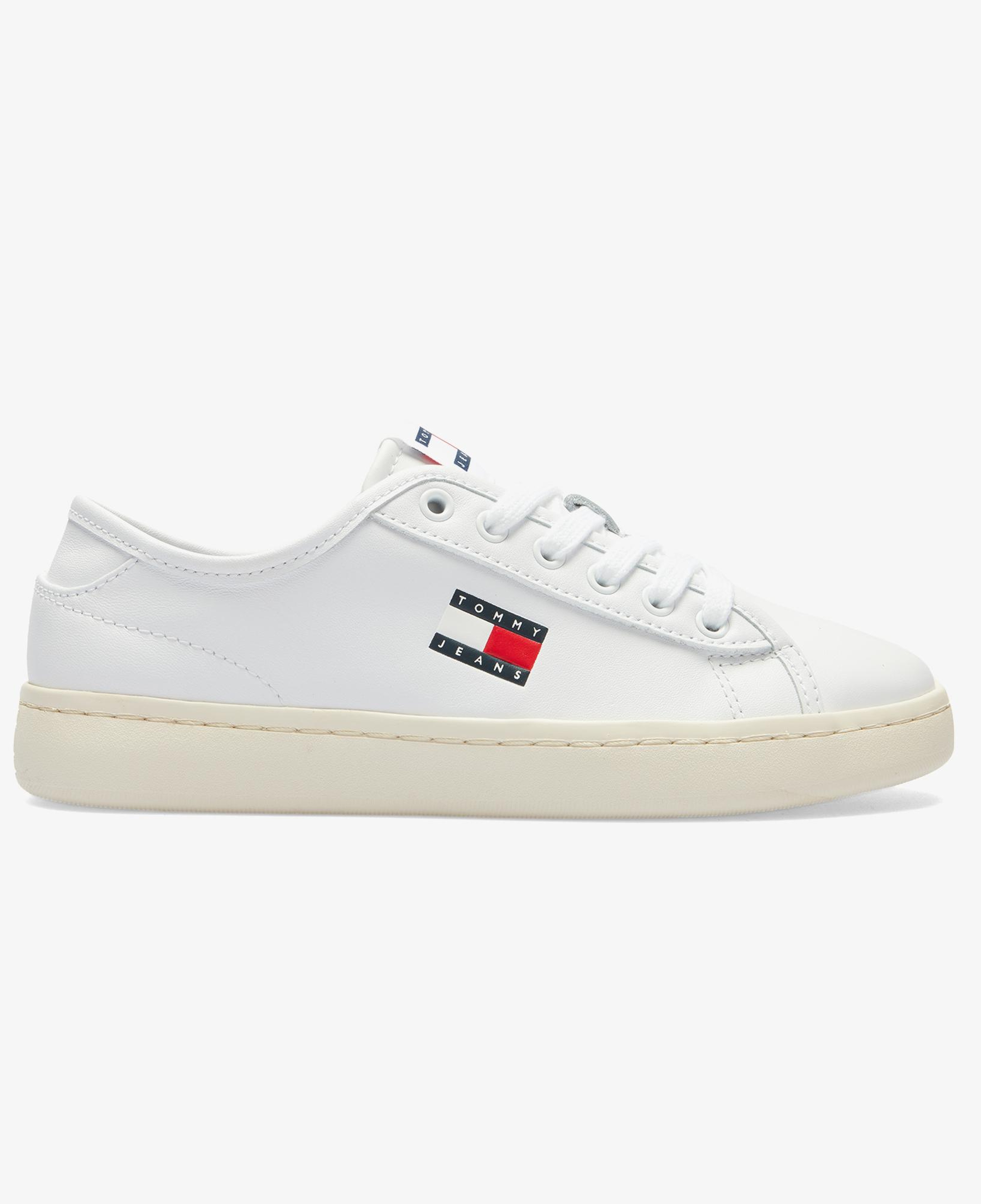 Tommy Jeans Court Low Kadın Beyaz Spor Ayakkabı