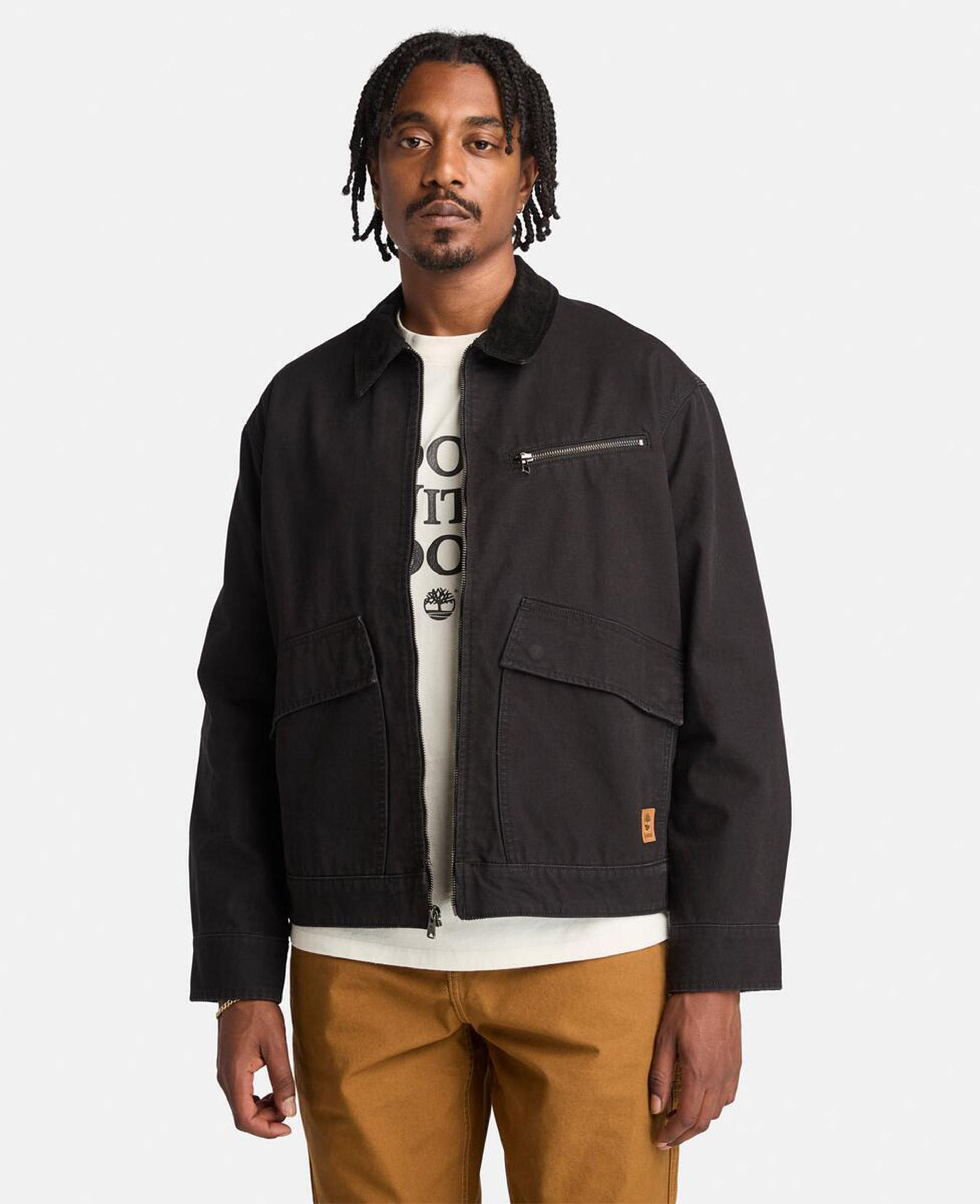 Timberland Straford Washed Regular Fit Erkek Siyah Ceket