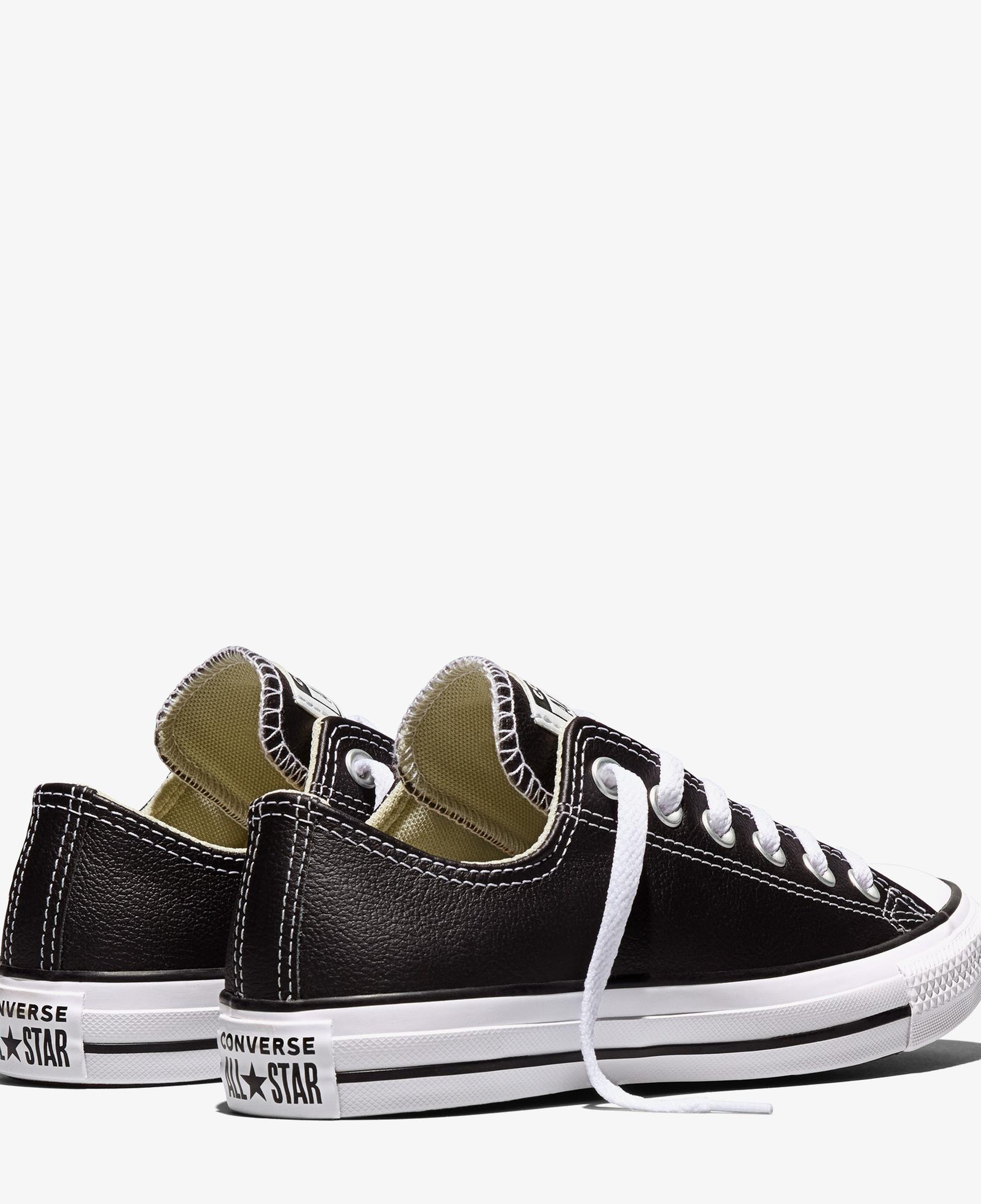 Converse Chuck Taylor All Star Unisex Siyah Deri Sneaker