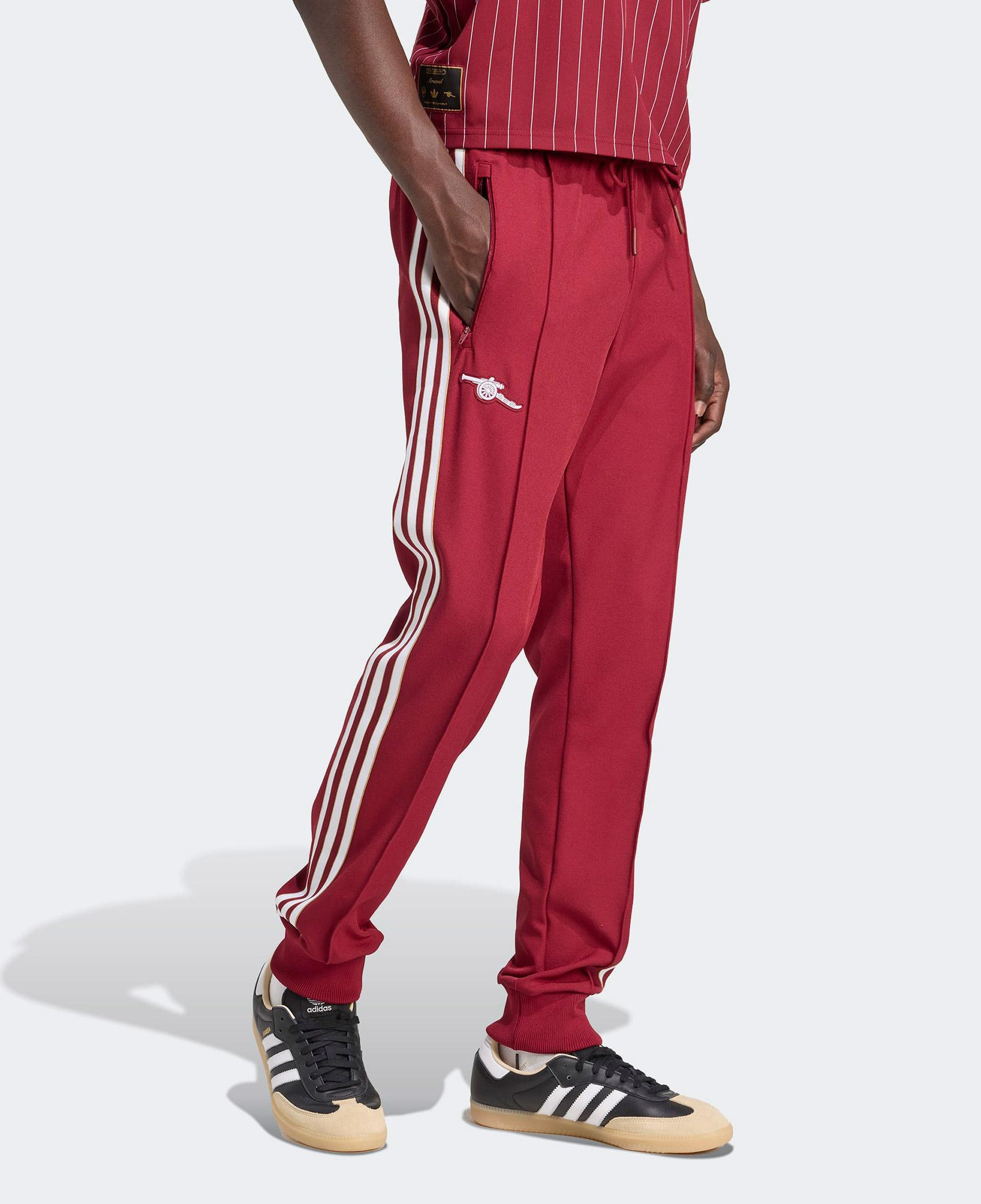 adidas Arsenal Terrace Icons Bordo Kırmızı Eşofman Altı