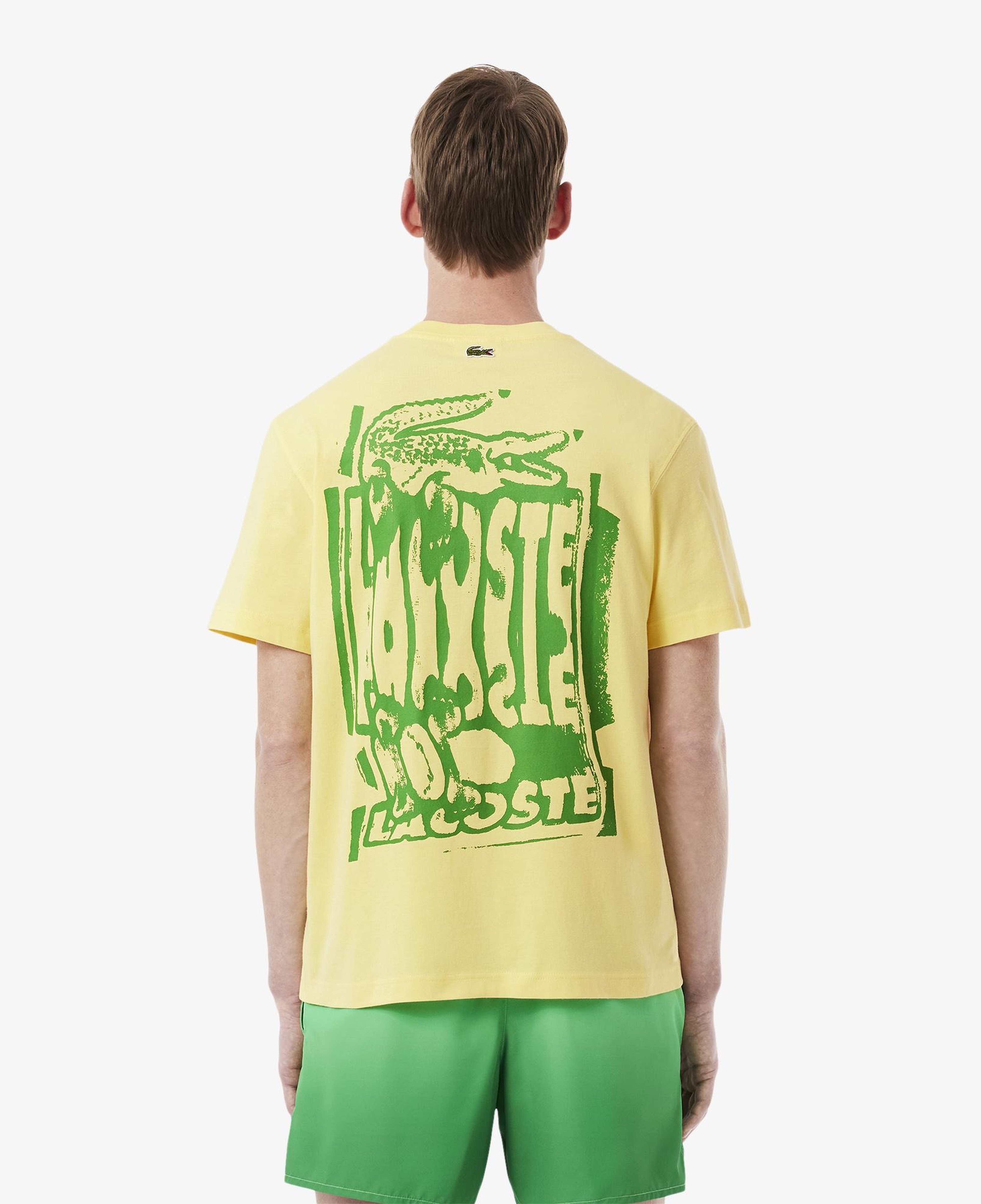 Lacoste Classic Fit Erkek Sarı T-Shirt