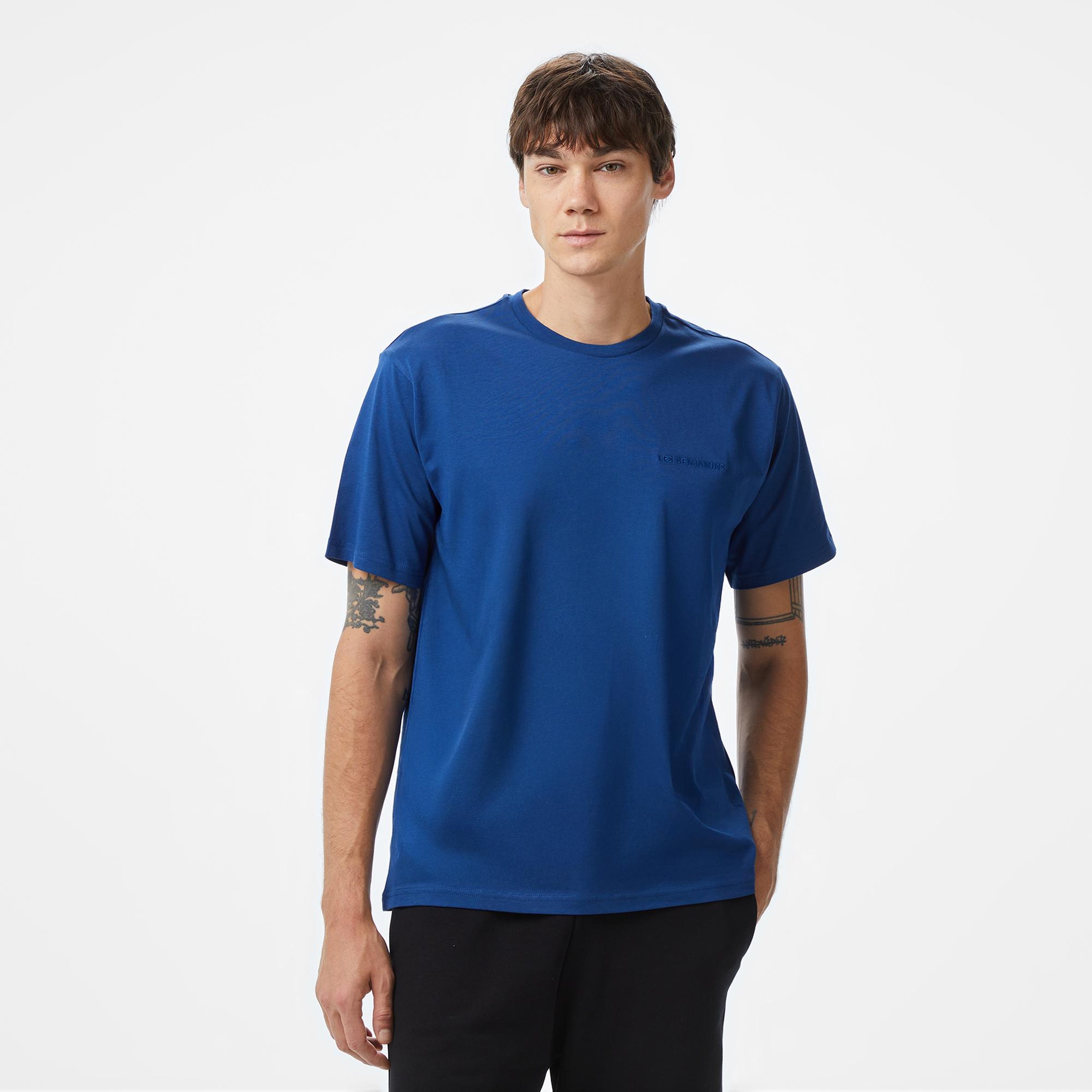 Les Benjamins Essentials 309 Erkek Lacivert T-Shirt
