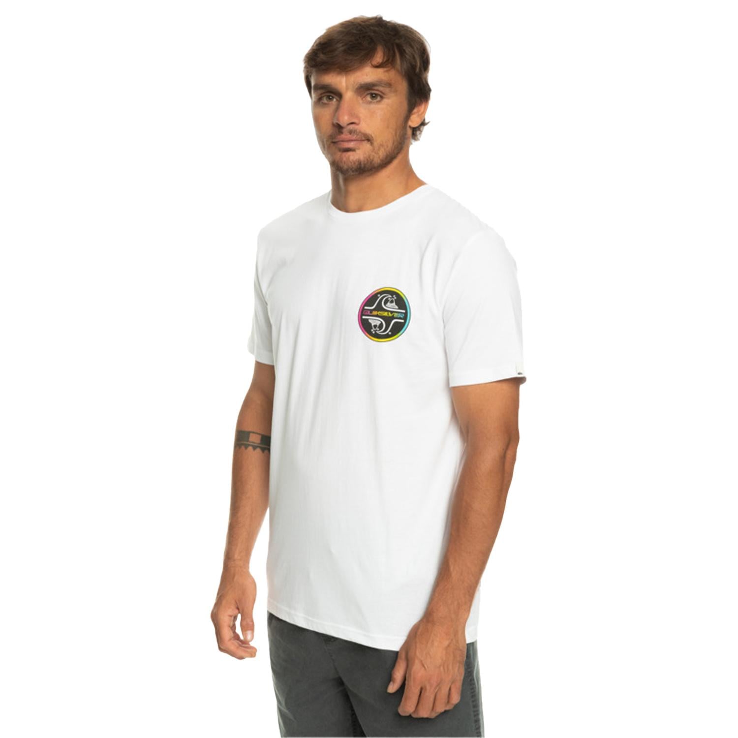 Quiksilver Corebubble Erkek Beyaz Tişört