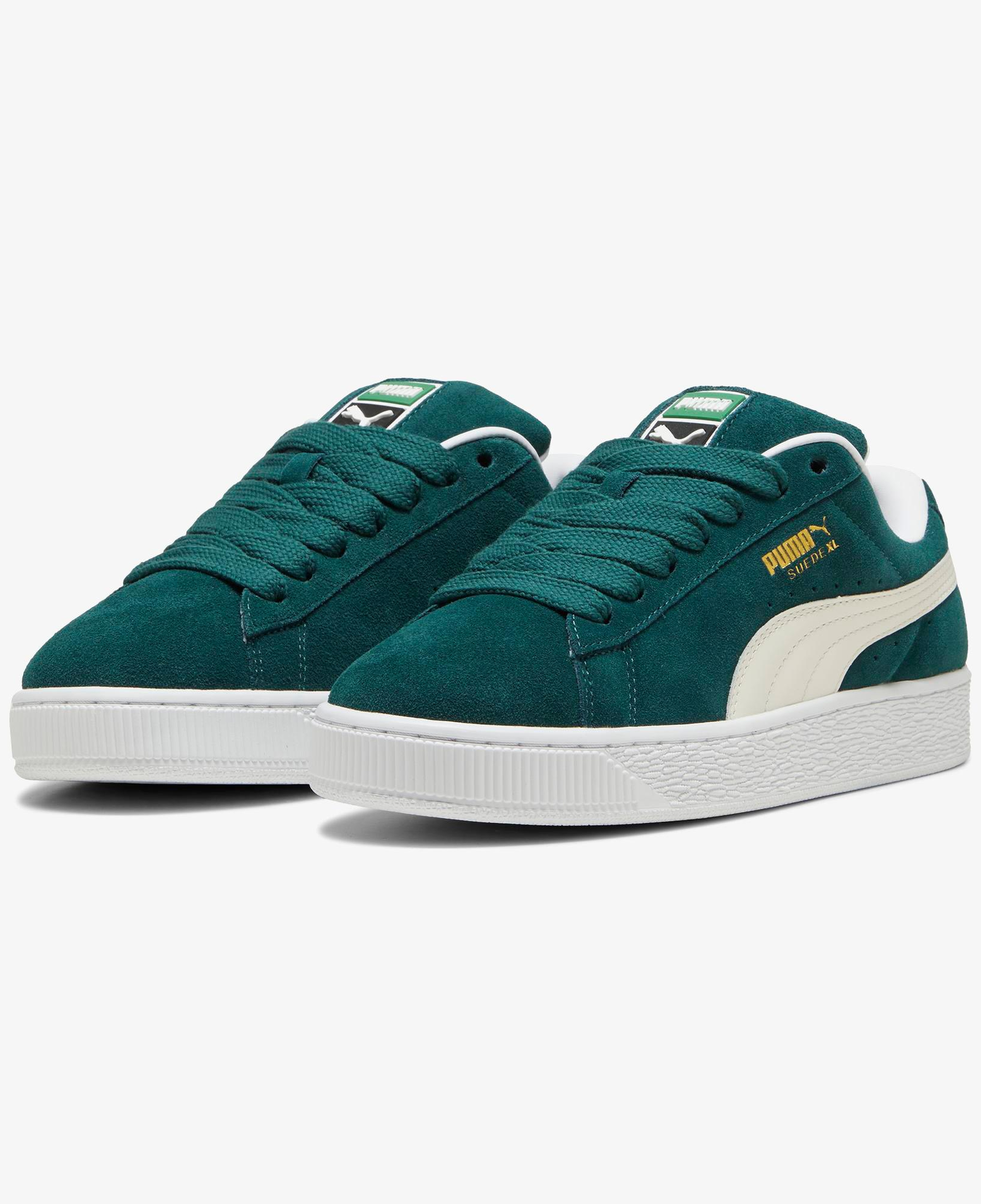 Puma Suede XL Unisex Yeşil Spor Ayakkabı