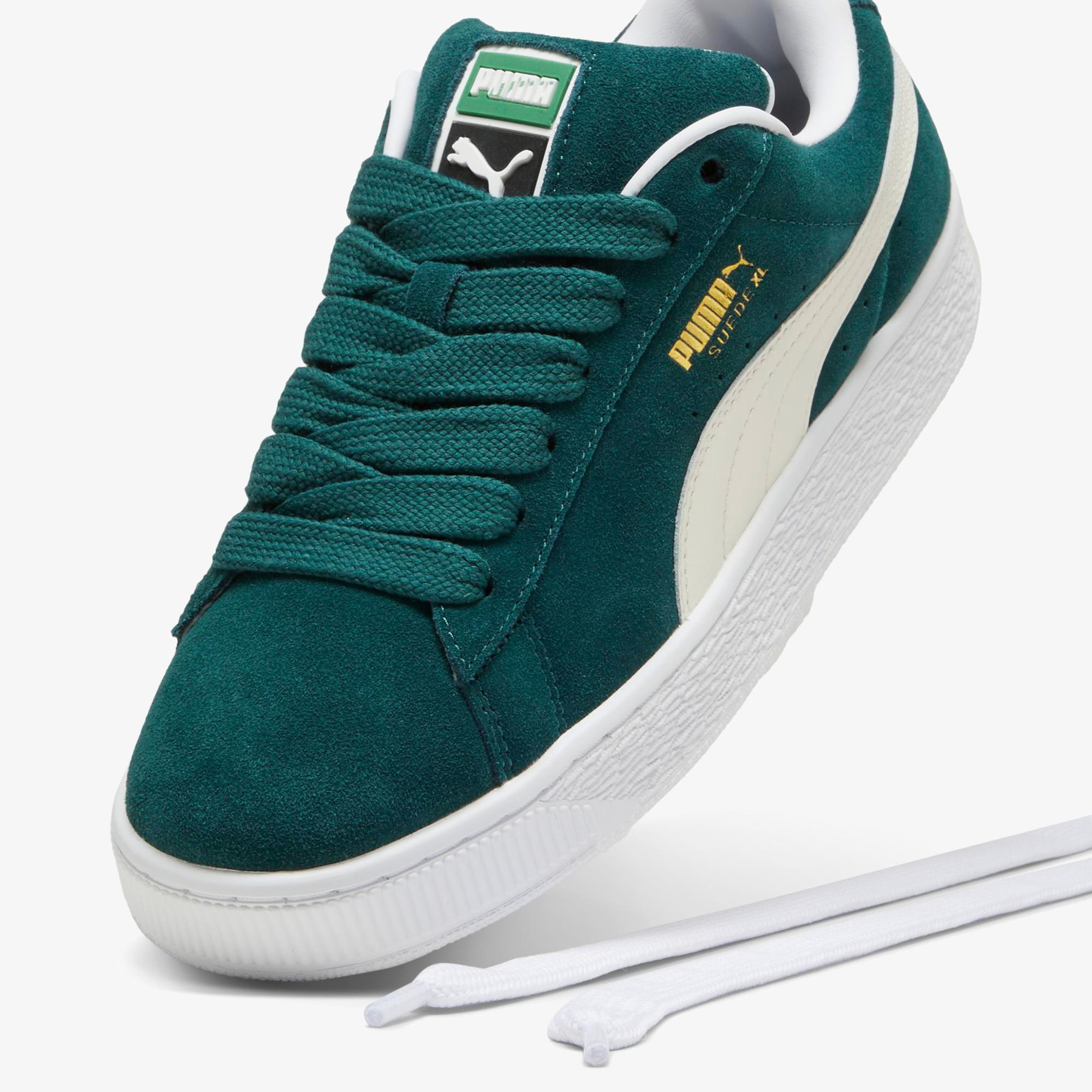 Puma Suede XL Unisex Yeşil Spor Ayakkabı