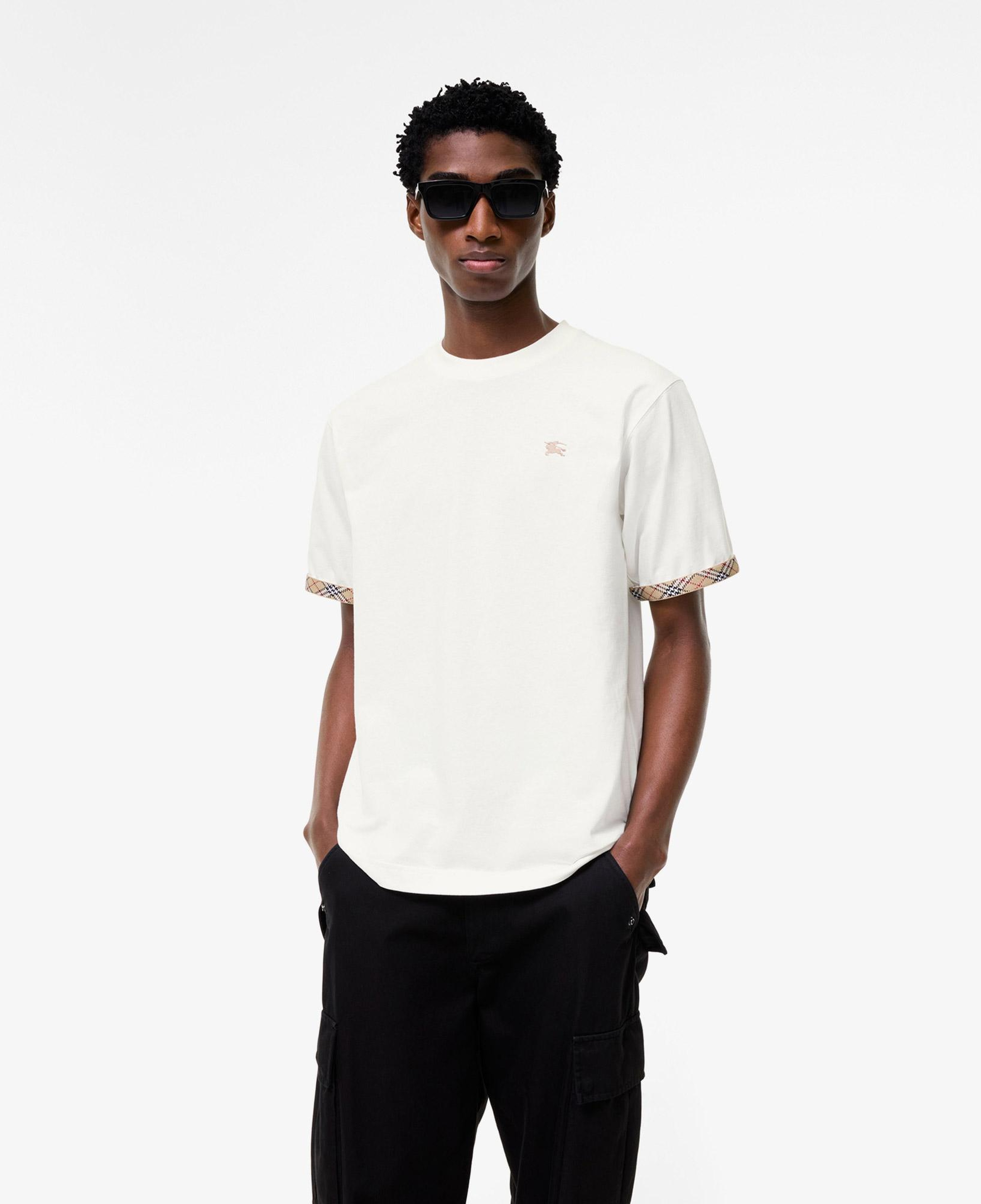 Burberry Erkek Beyaz T-Shirt