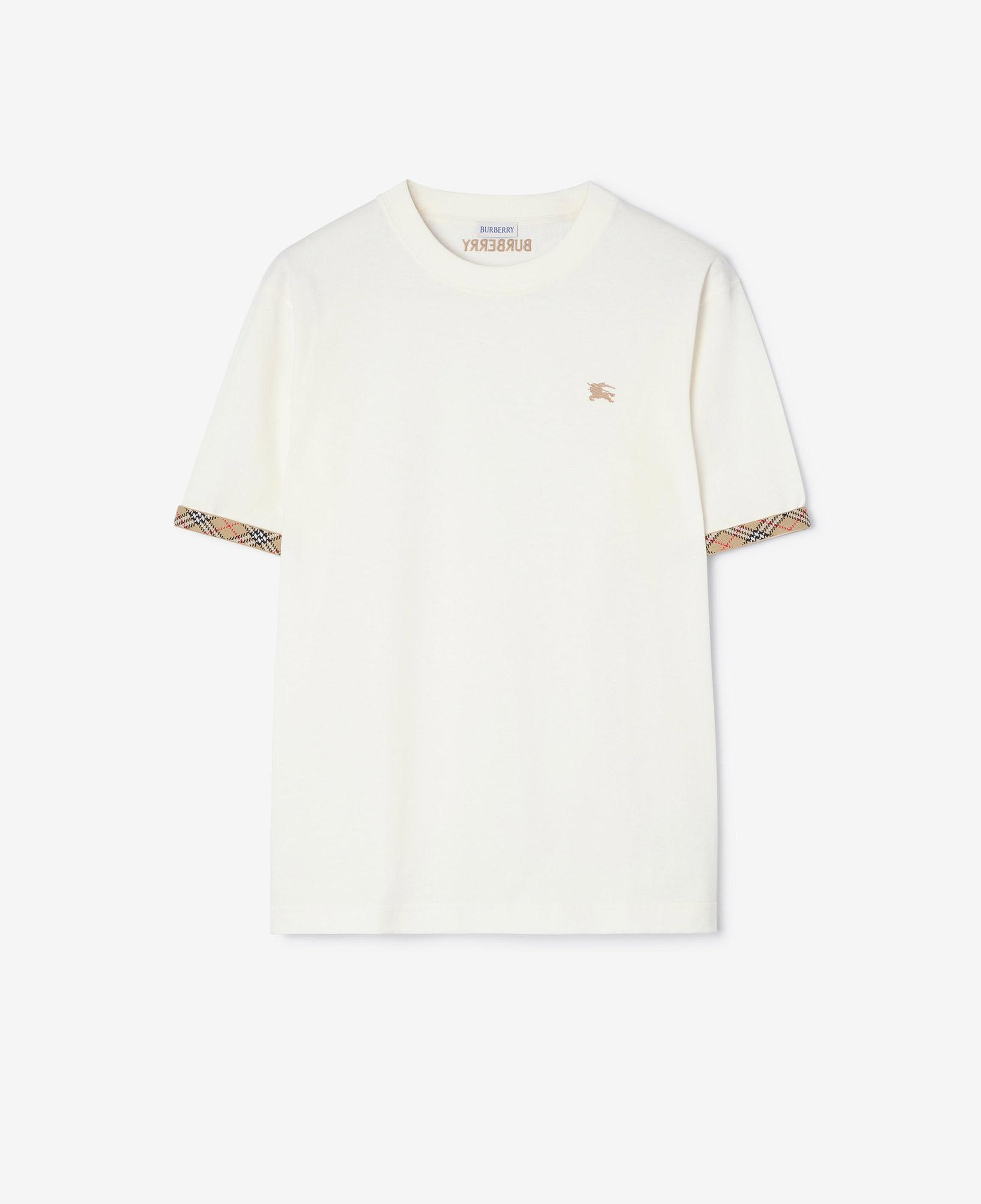 Burberry Erkek Beyaz T-Shirt