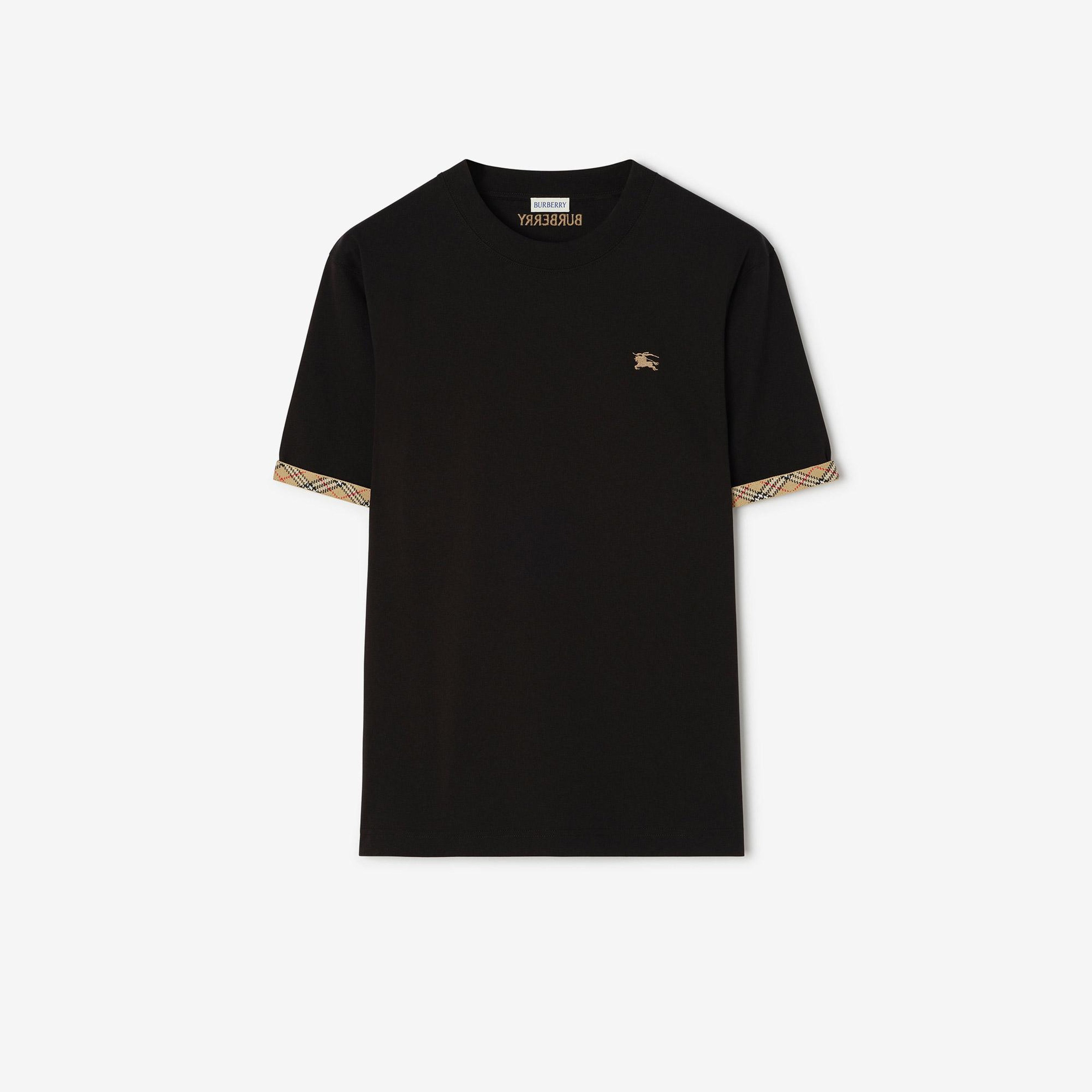 Burberry Erkek Siyah T-Shirt