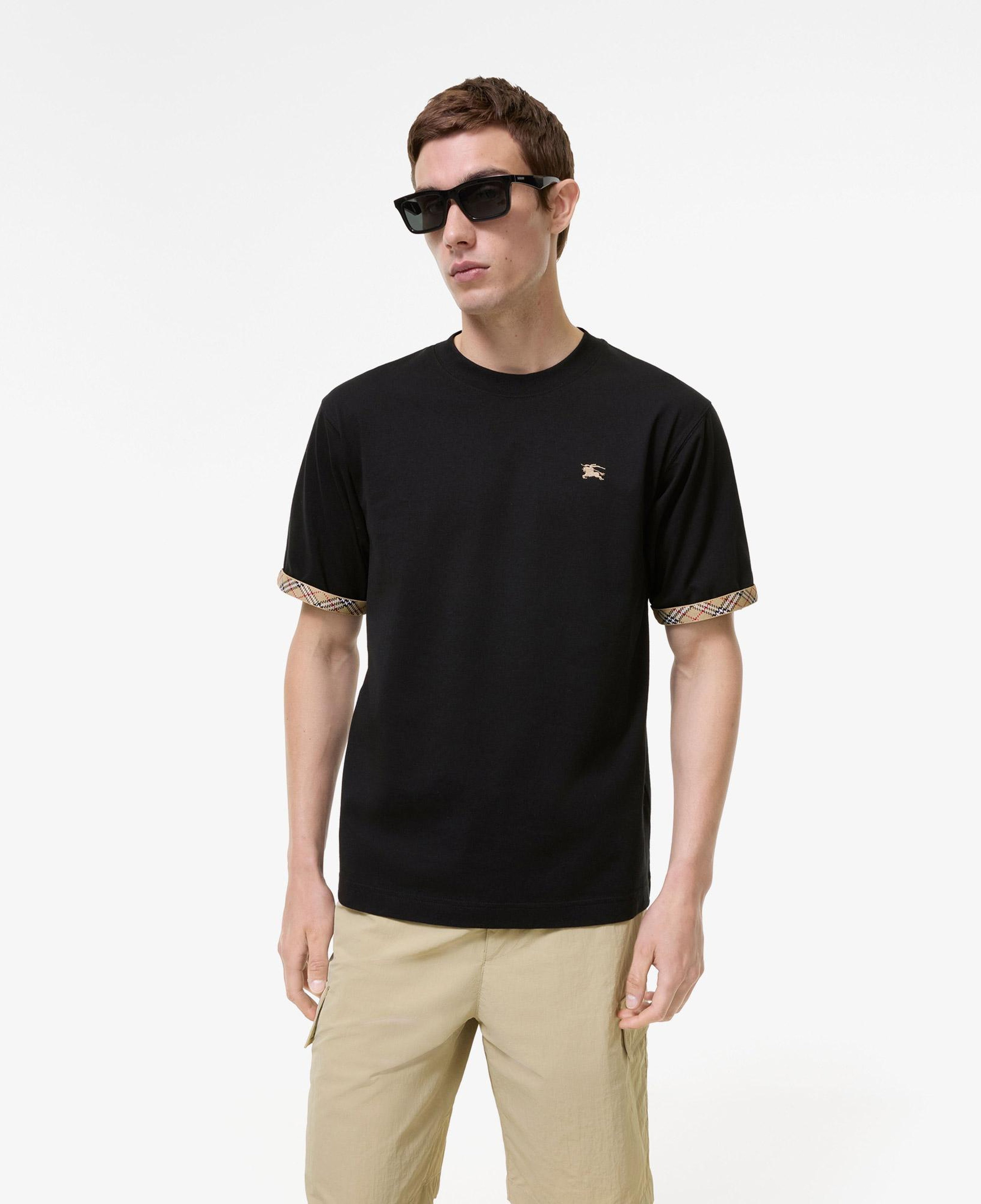 Burberry Erkek Siyah T-Shirt
