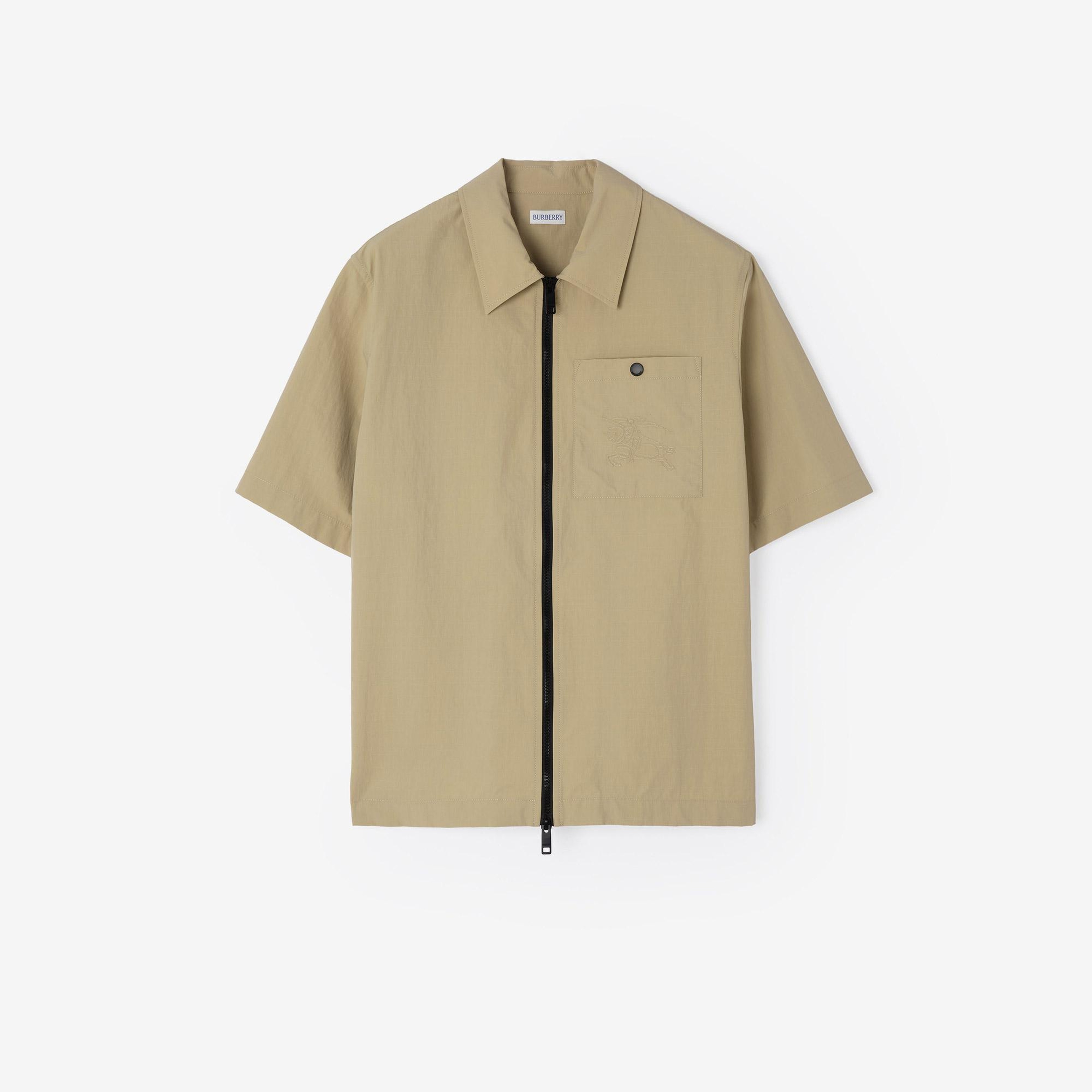 Burberry Erkek Bej Gömlek