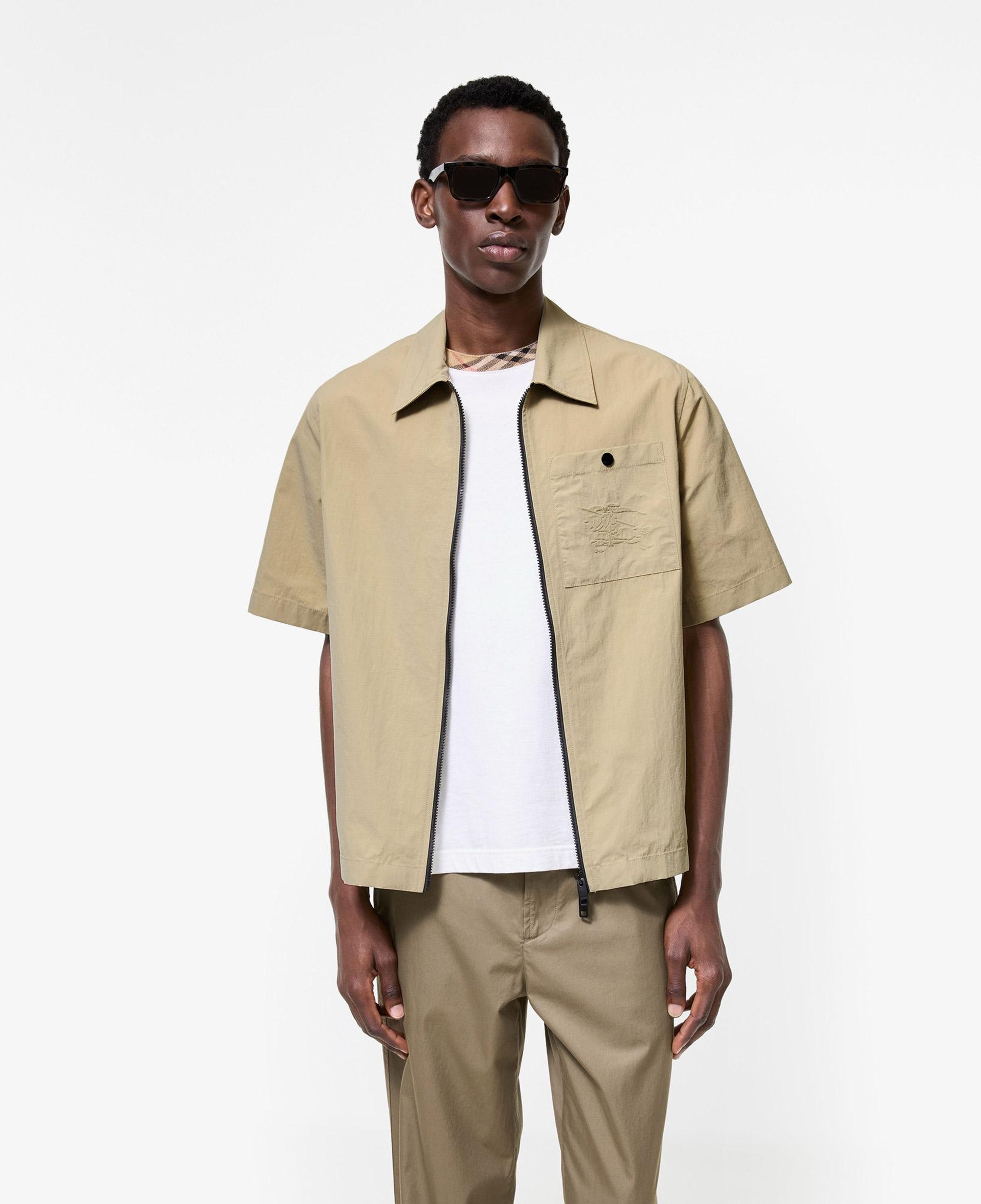 Burberry Erkek Bej Gömlek