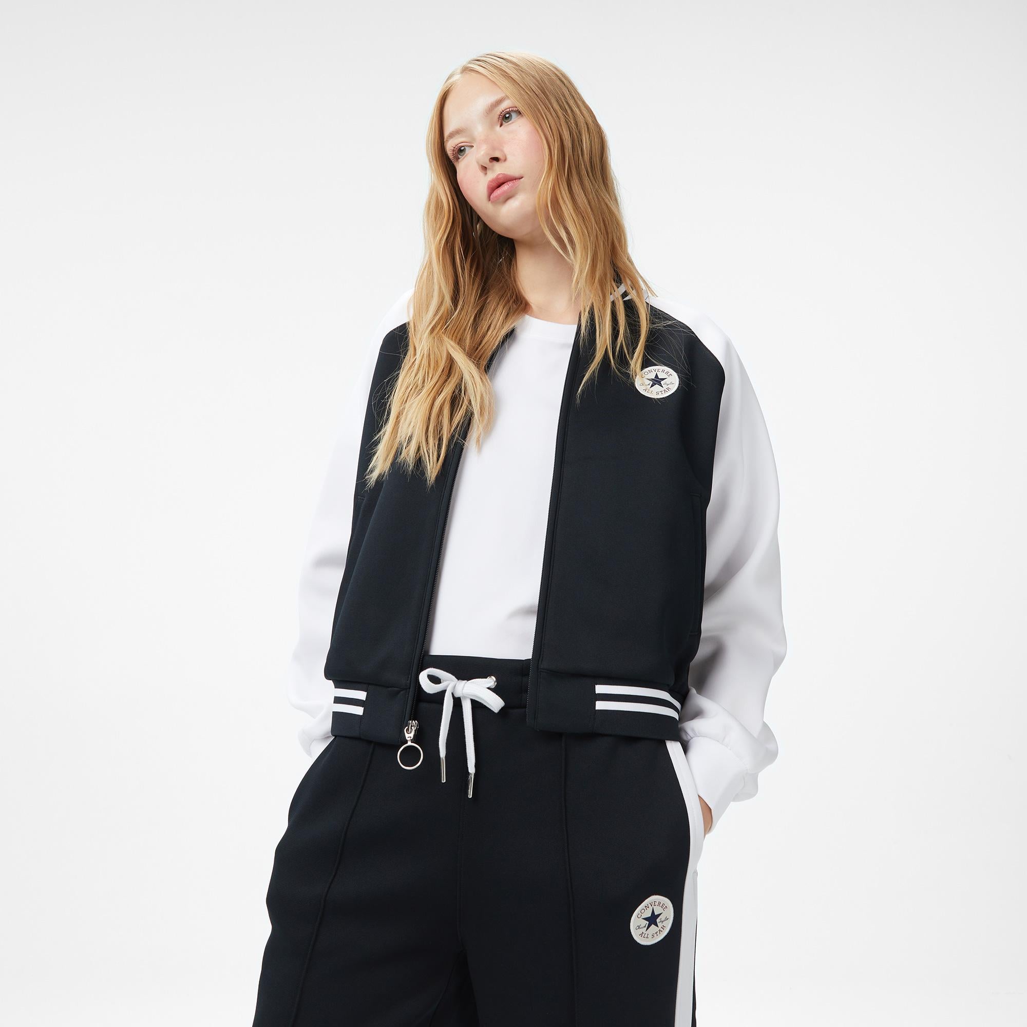 Converse Unisex Siyah Ceket