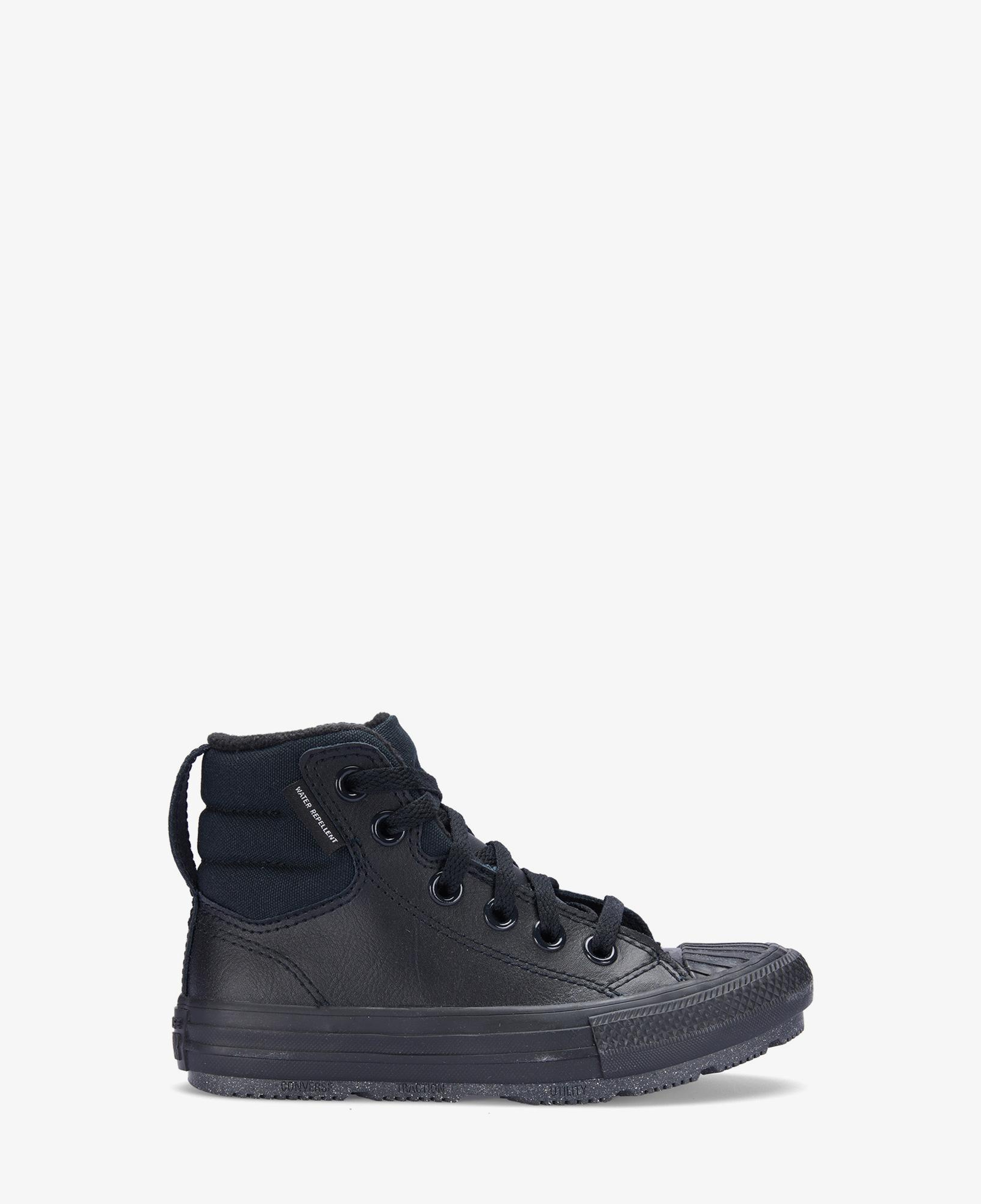 Converse Chuck Taylor All Star Berkshire Çocuk Siyah Deri Bot
