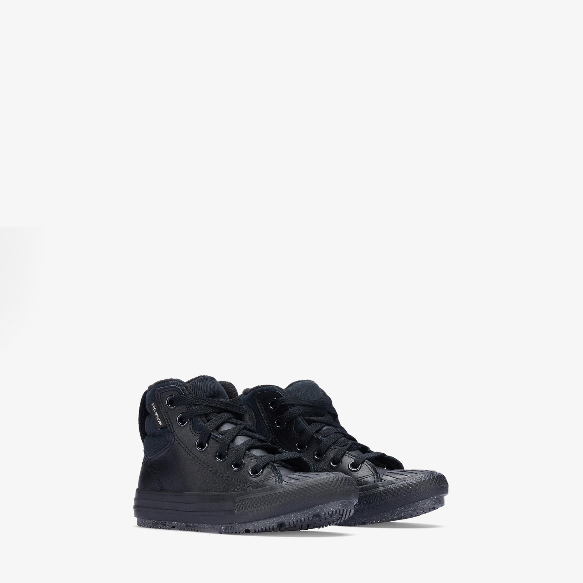 Converse Chuck Taylor All Star Berkshire Çocuk Siyah Deri Bot