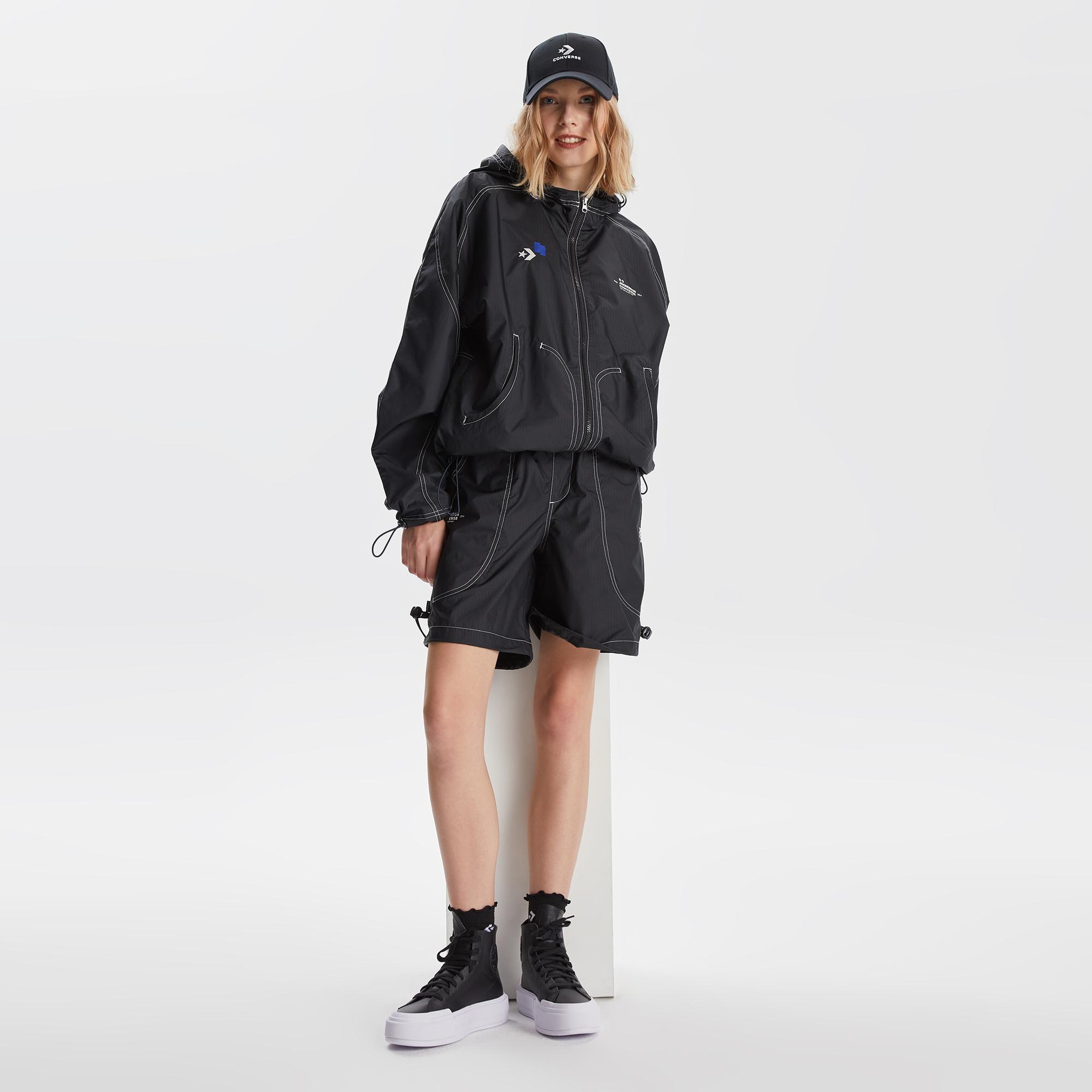 Converse Cruise Unisex Siyah Deri Sneaker