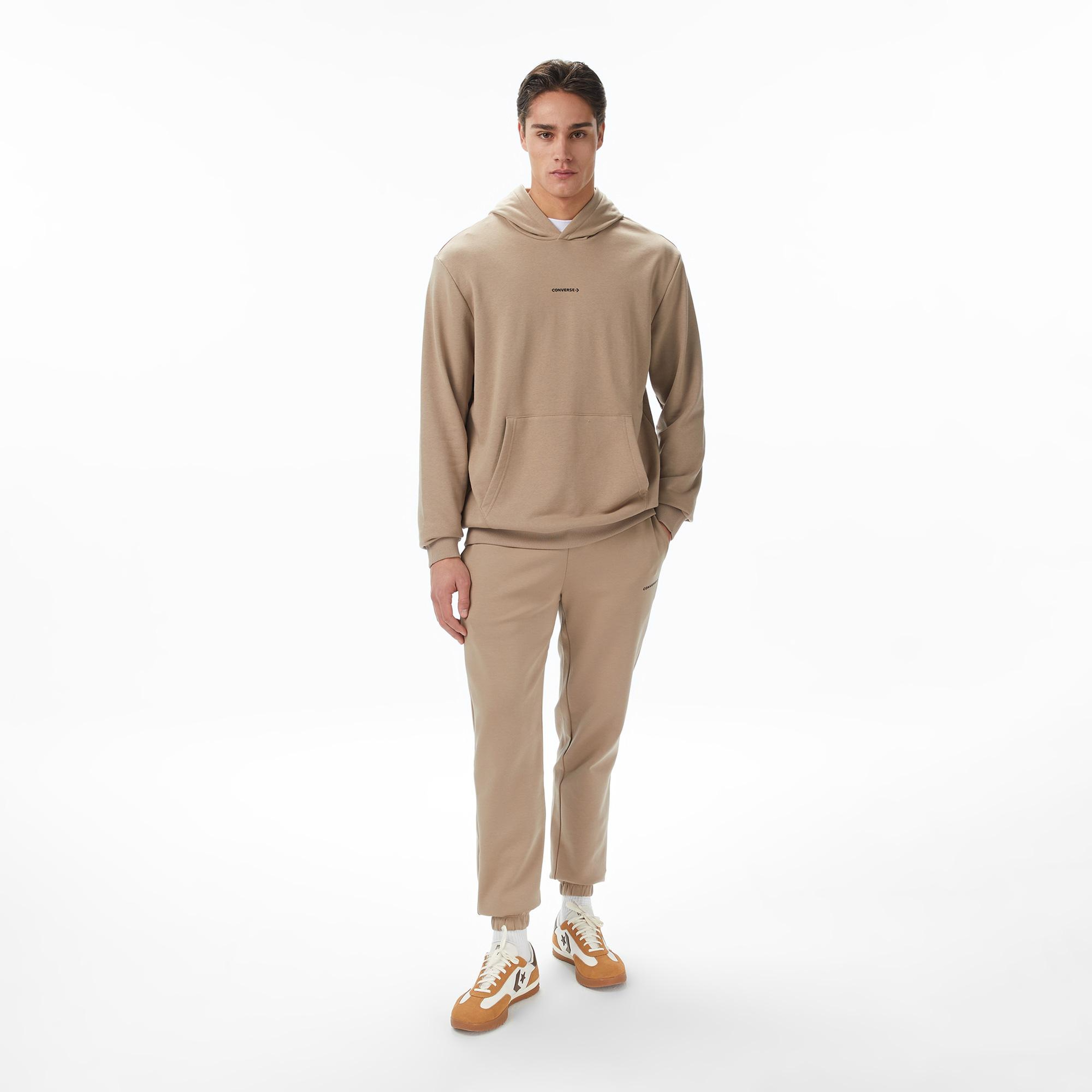 Converse Erkek Bej Sweatshirt