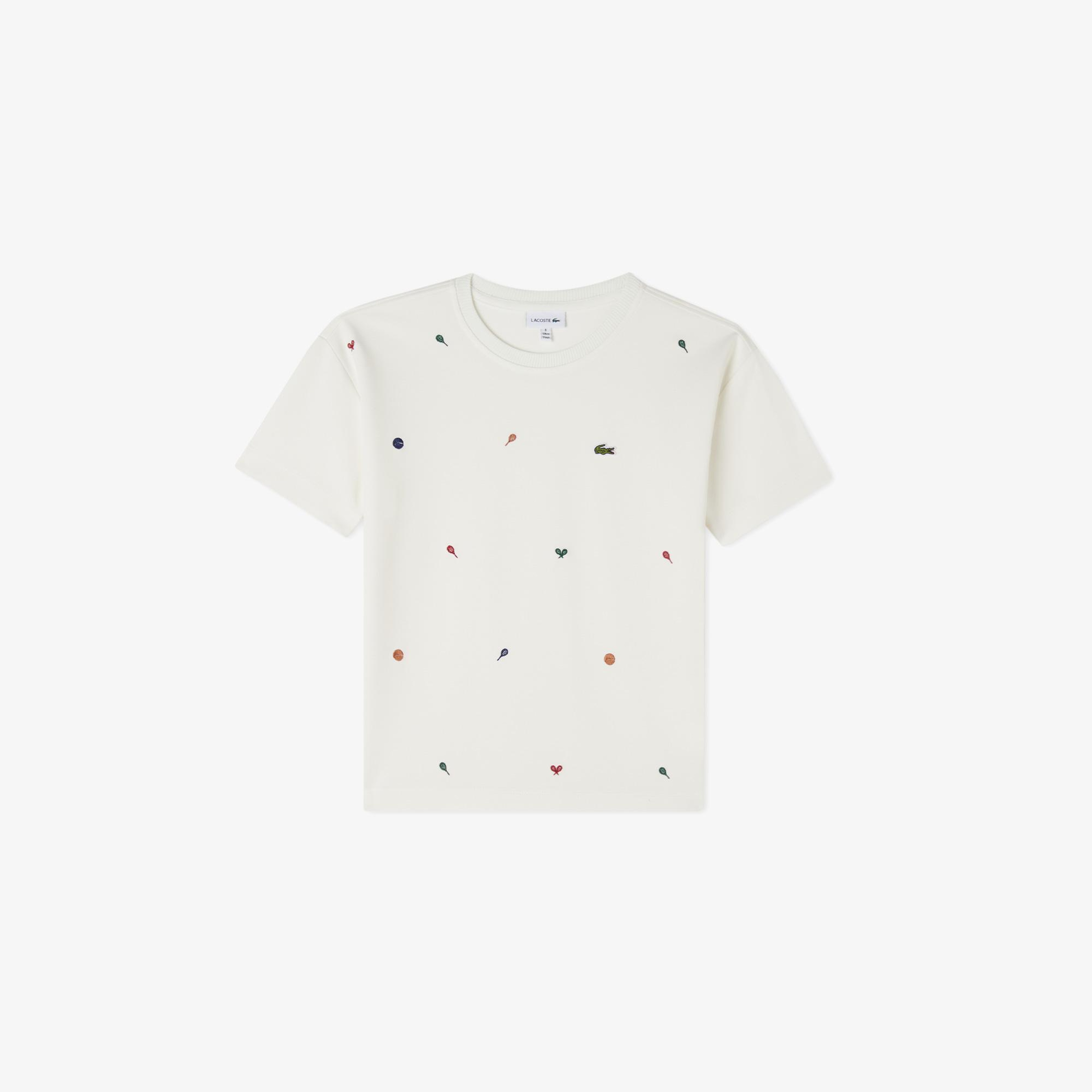 Lacoste Çocuk Beyaz T-Shirt