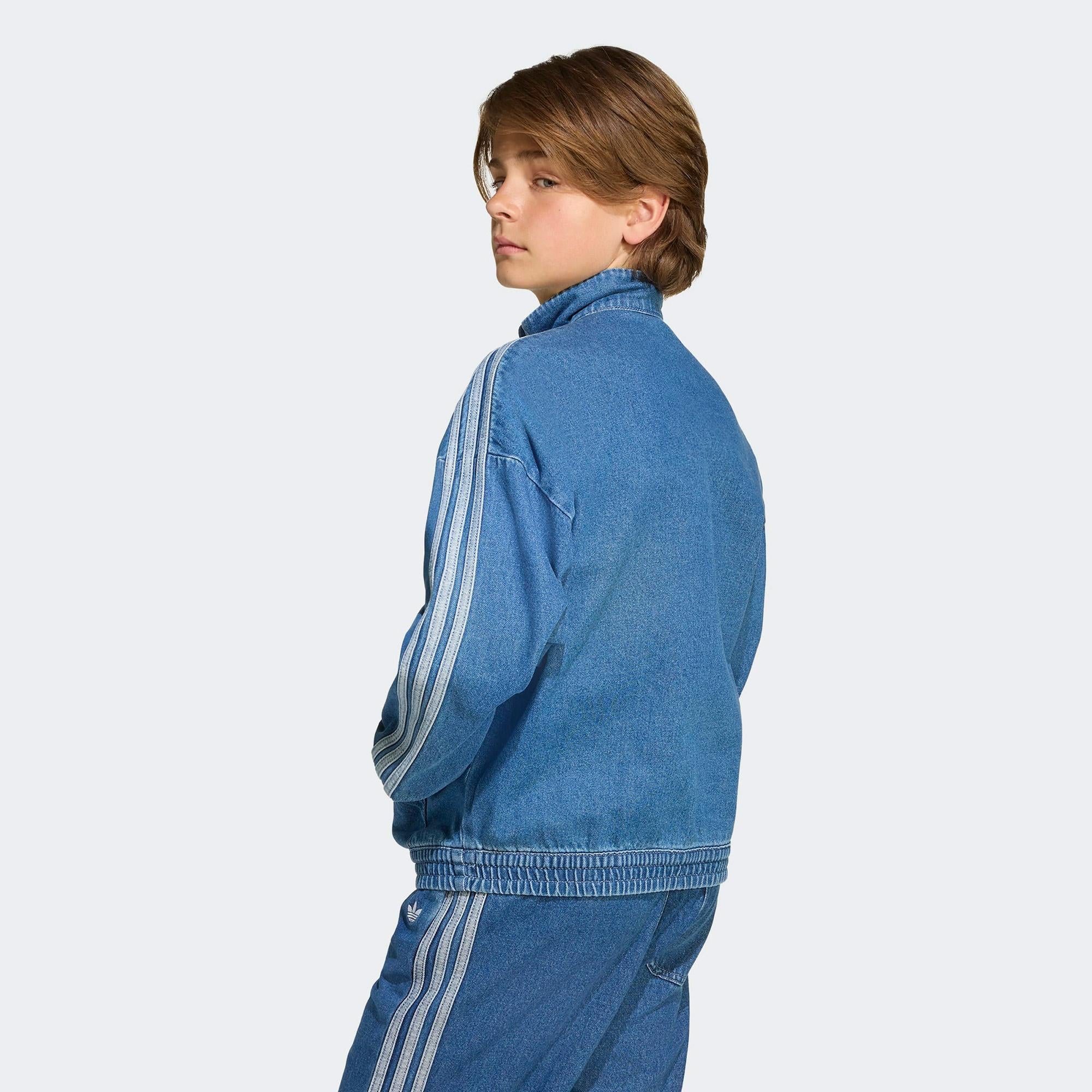 adidas Jacket Çocuk Mavi Ceket