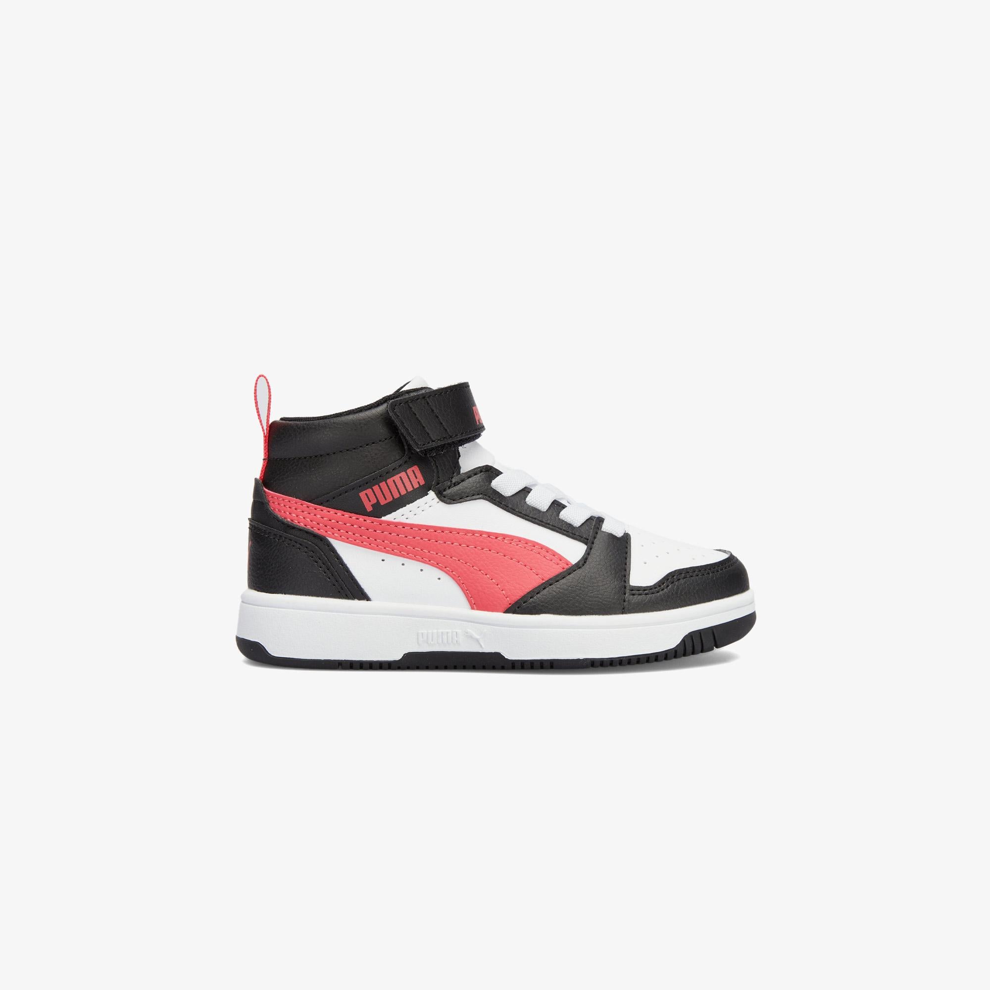 Puma Rebound V6 Mid Ac+ Ps Çocuk Siyah Spor Ayakkabı