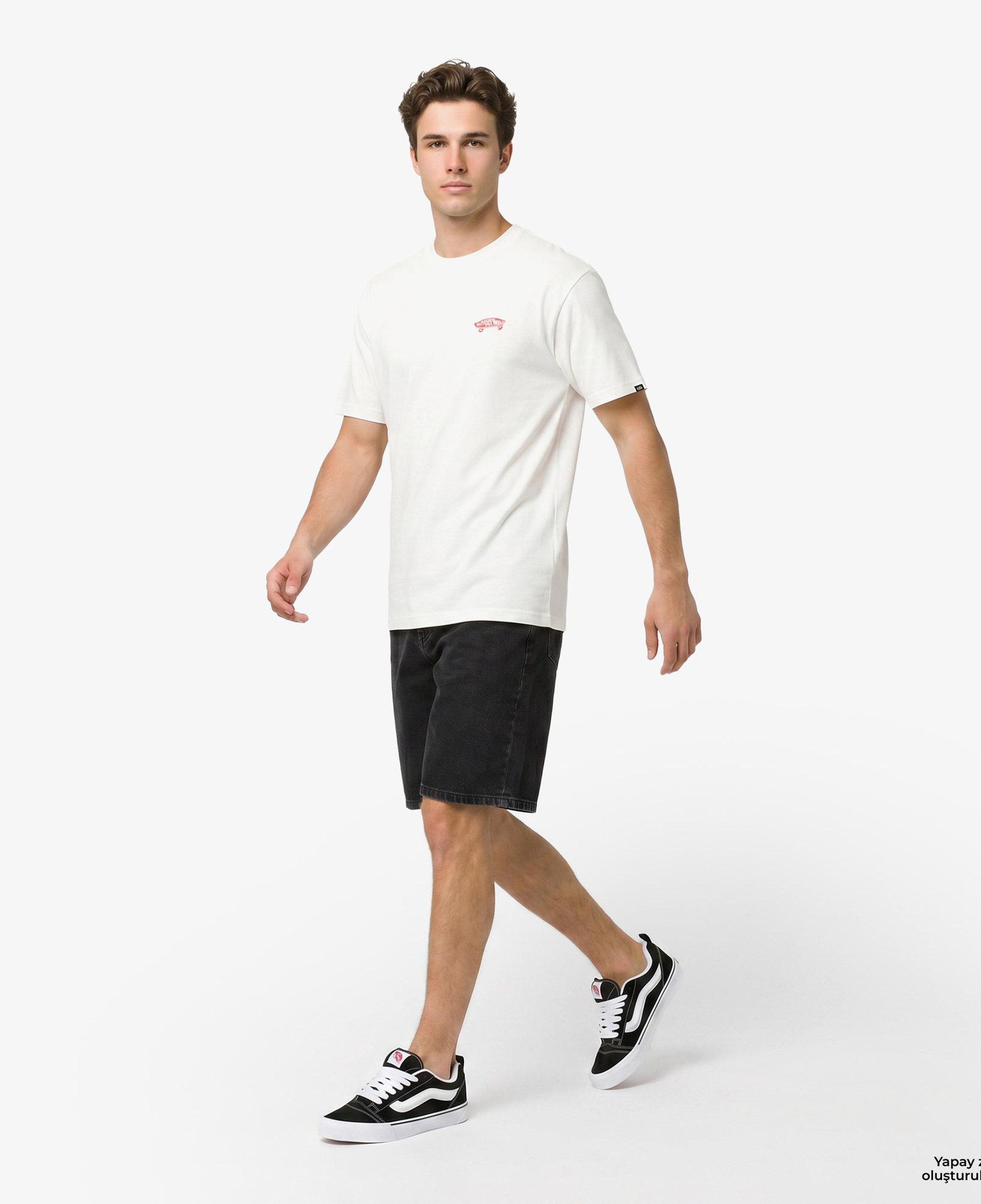 Vans Full Deck Erkek Beyaz T-Shirt
