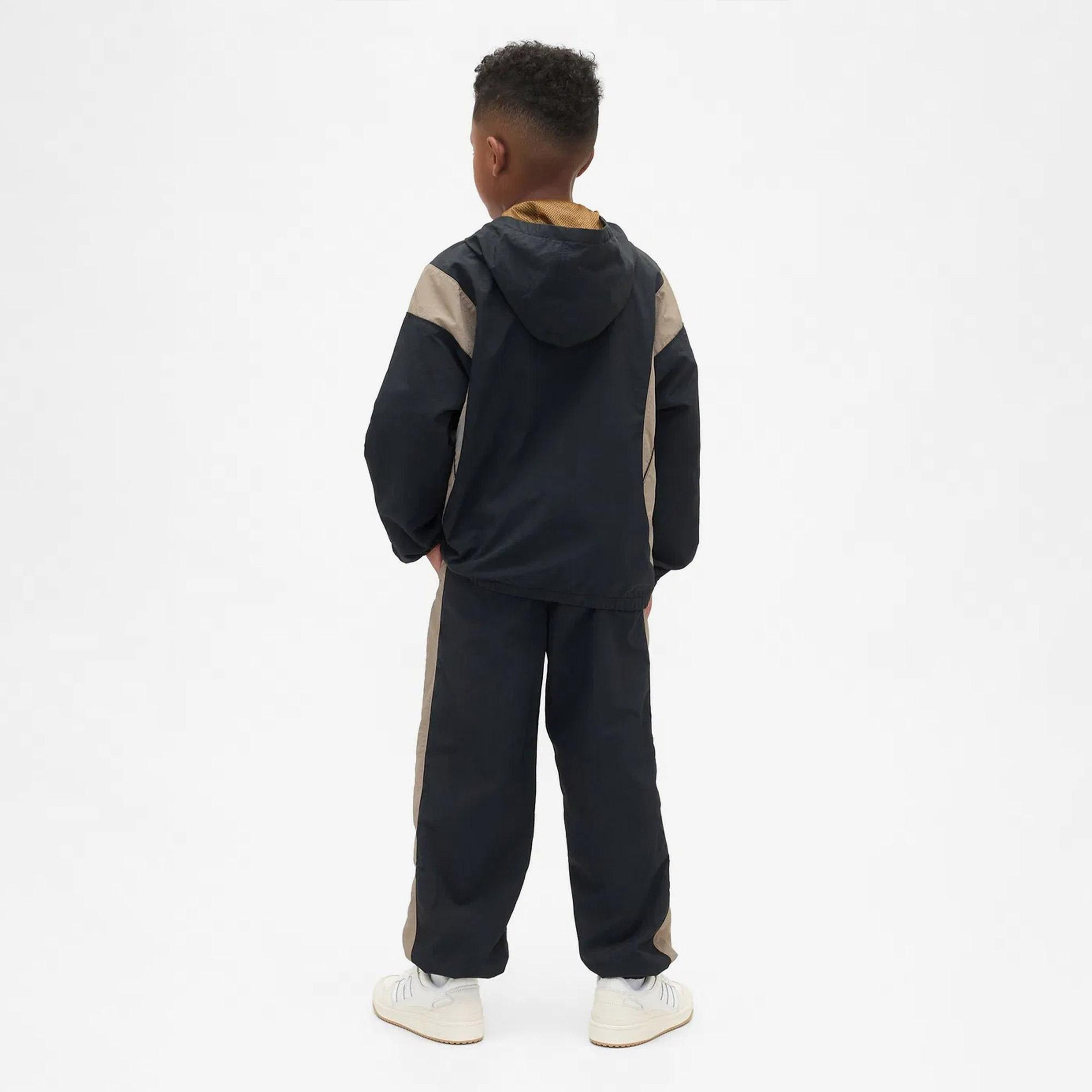 Gap Logo Jogger Çocuk Siyah Eşofman Altı