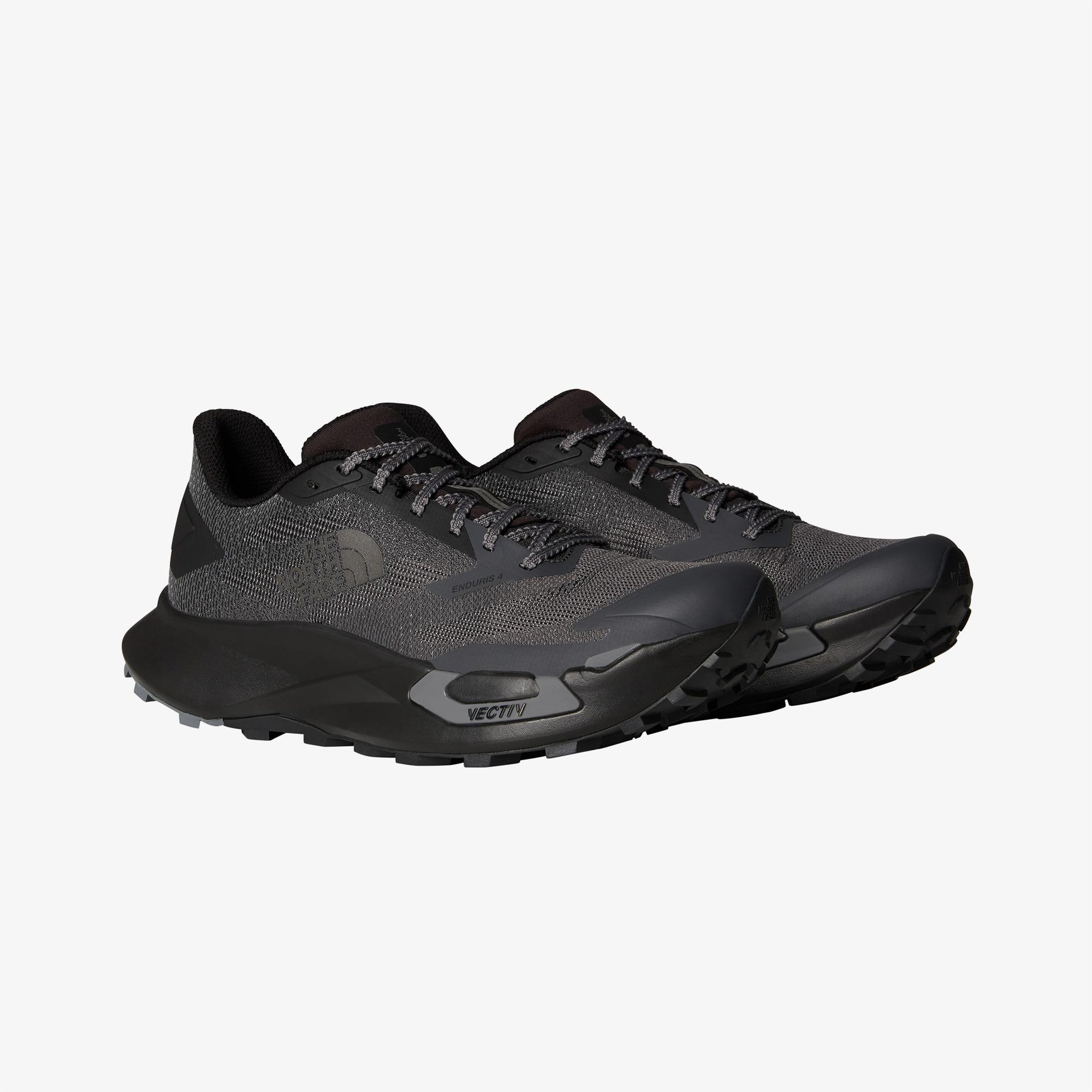 The North Face Vectiv Enduris 4 Erkek Siyah Patika Koşu Ayakkabısı