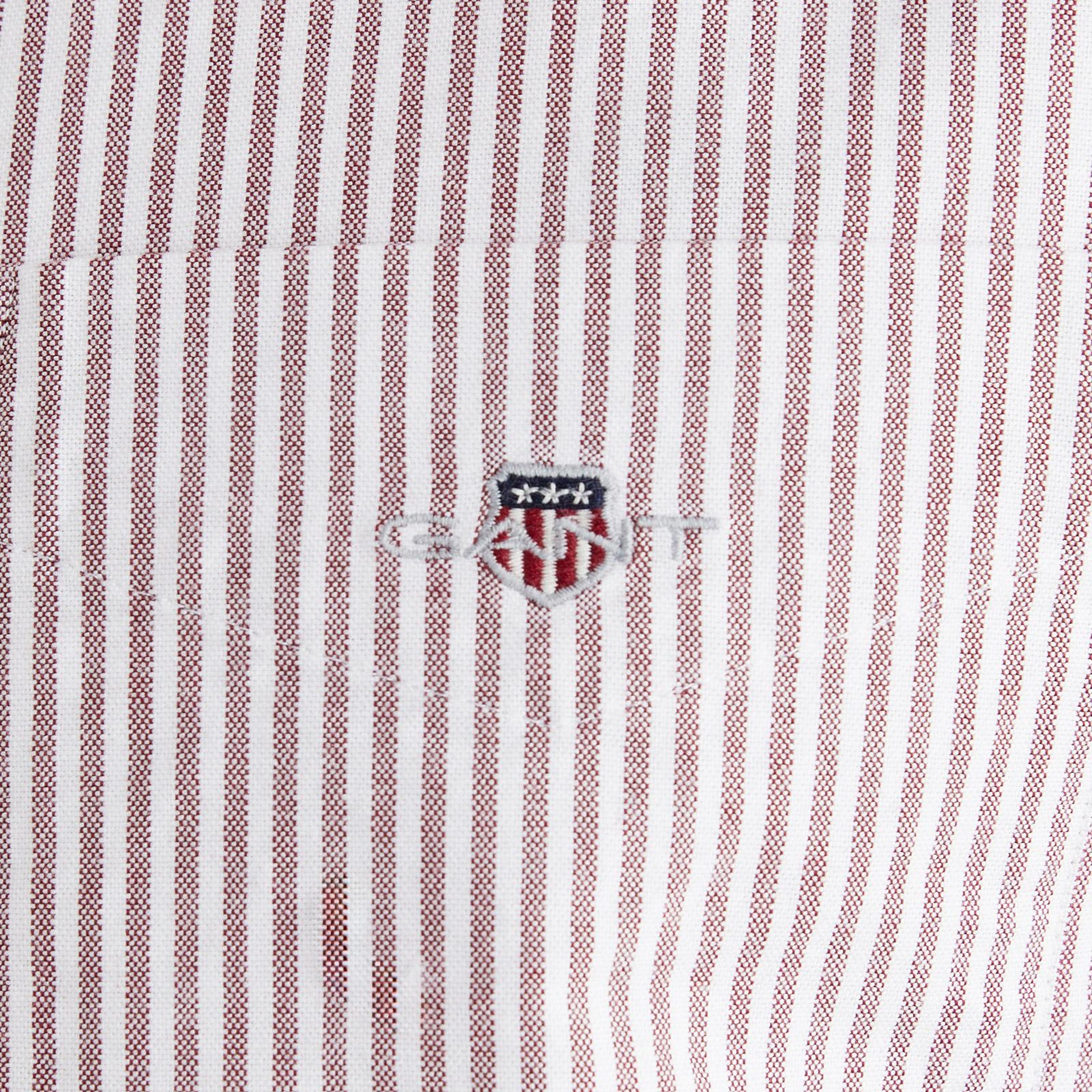 GANT Erkek Bordo Regular Fit Gömlek
