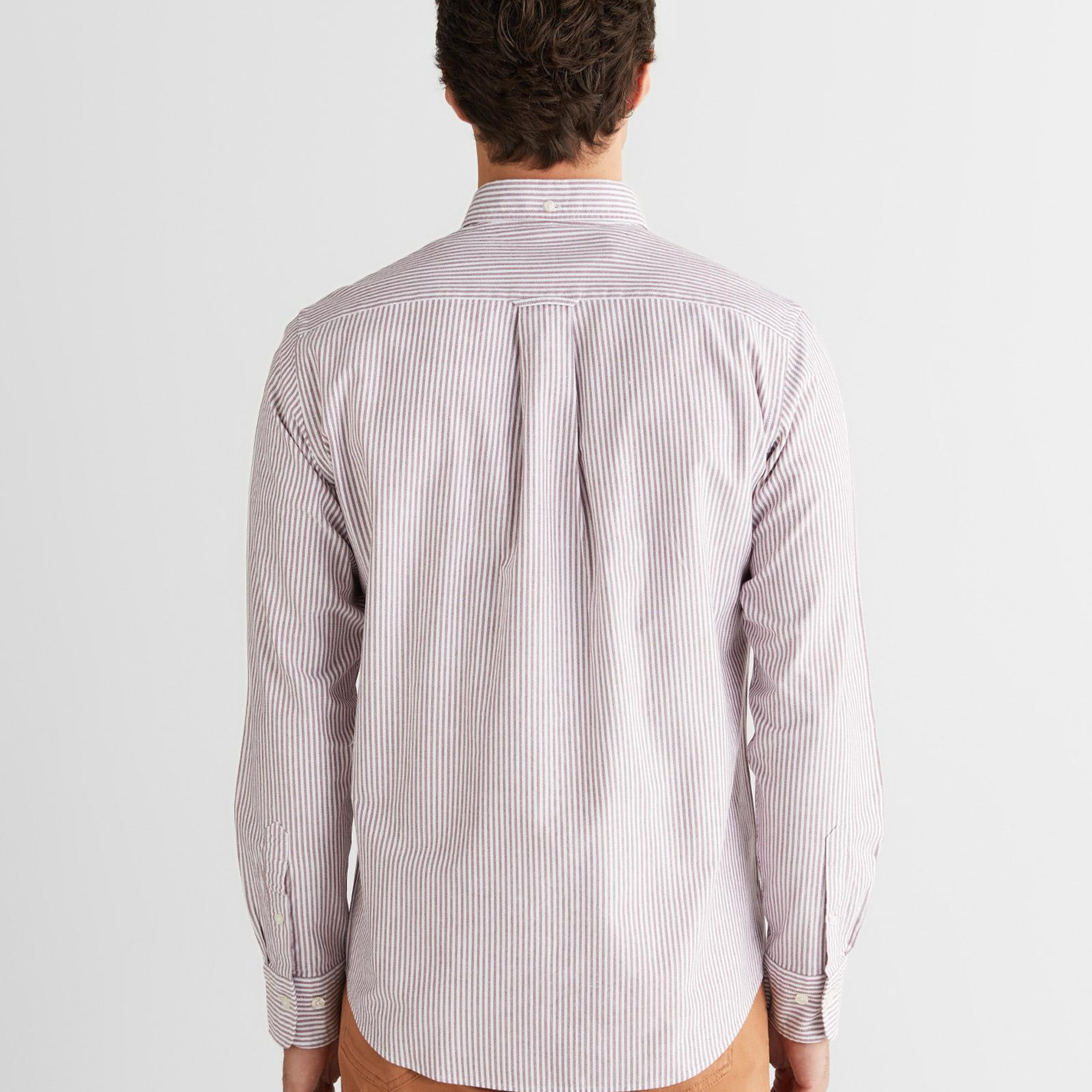 GANT Erkek Bordo Regular Fit Gömlek
