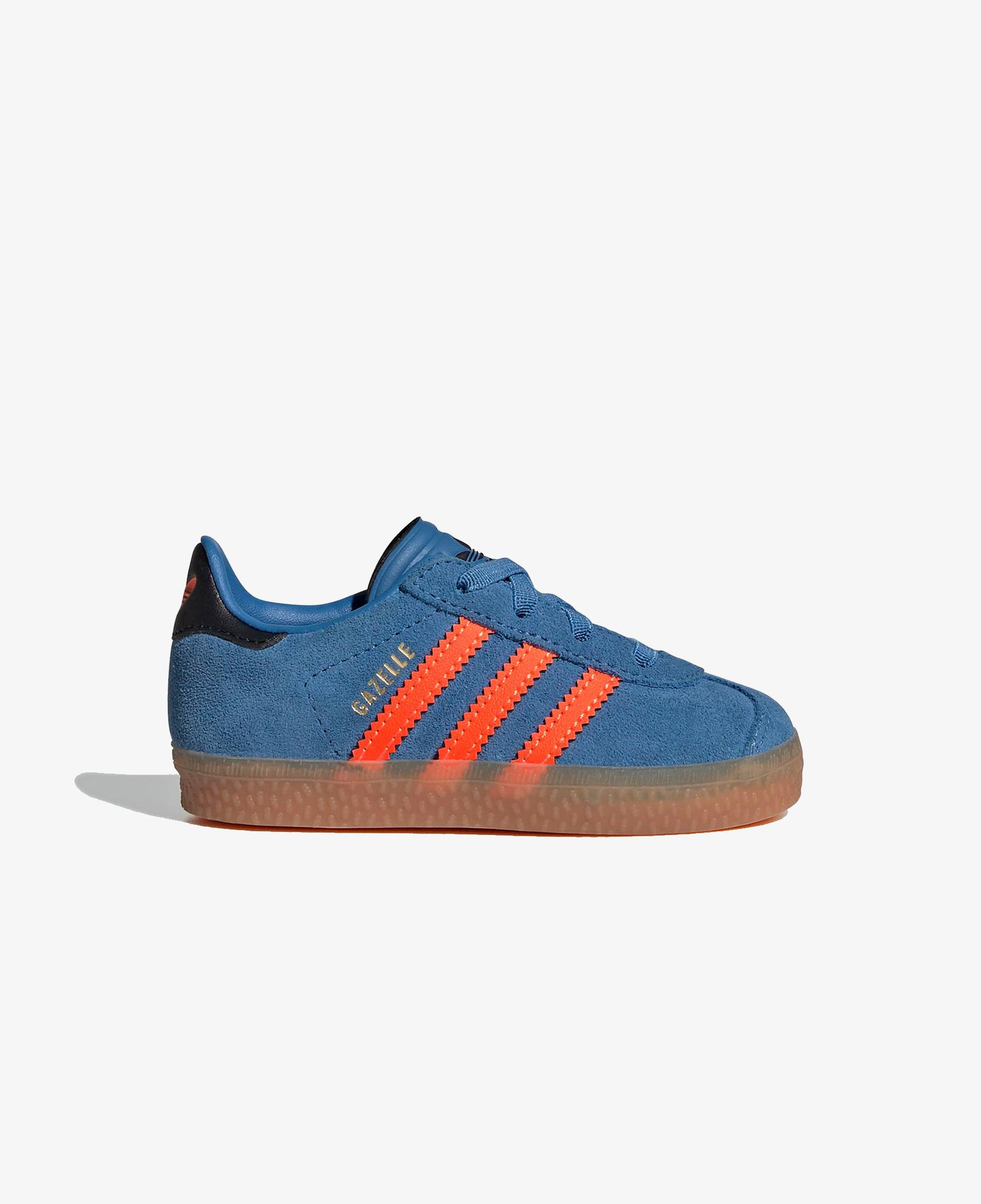 adidas Gazelle Mavi/Turuncu Bebek Spor Ayakkabı