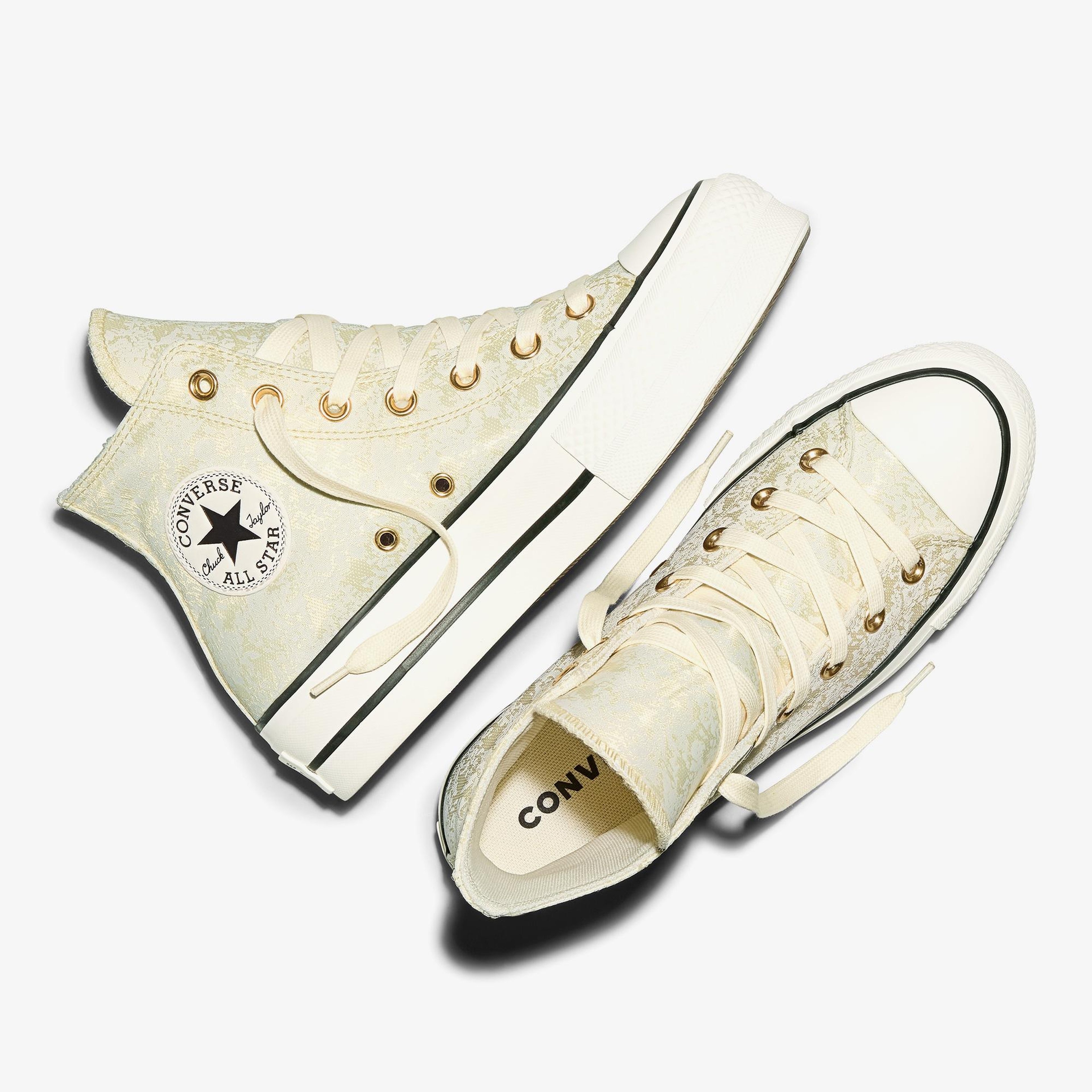 Converse Chuck Taylor All Star Lift Kadın Sarı Sneaker