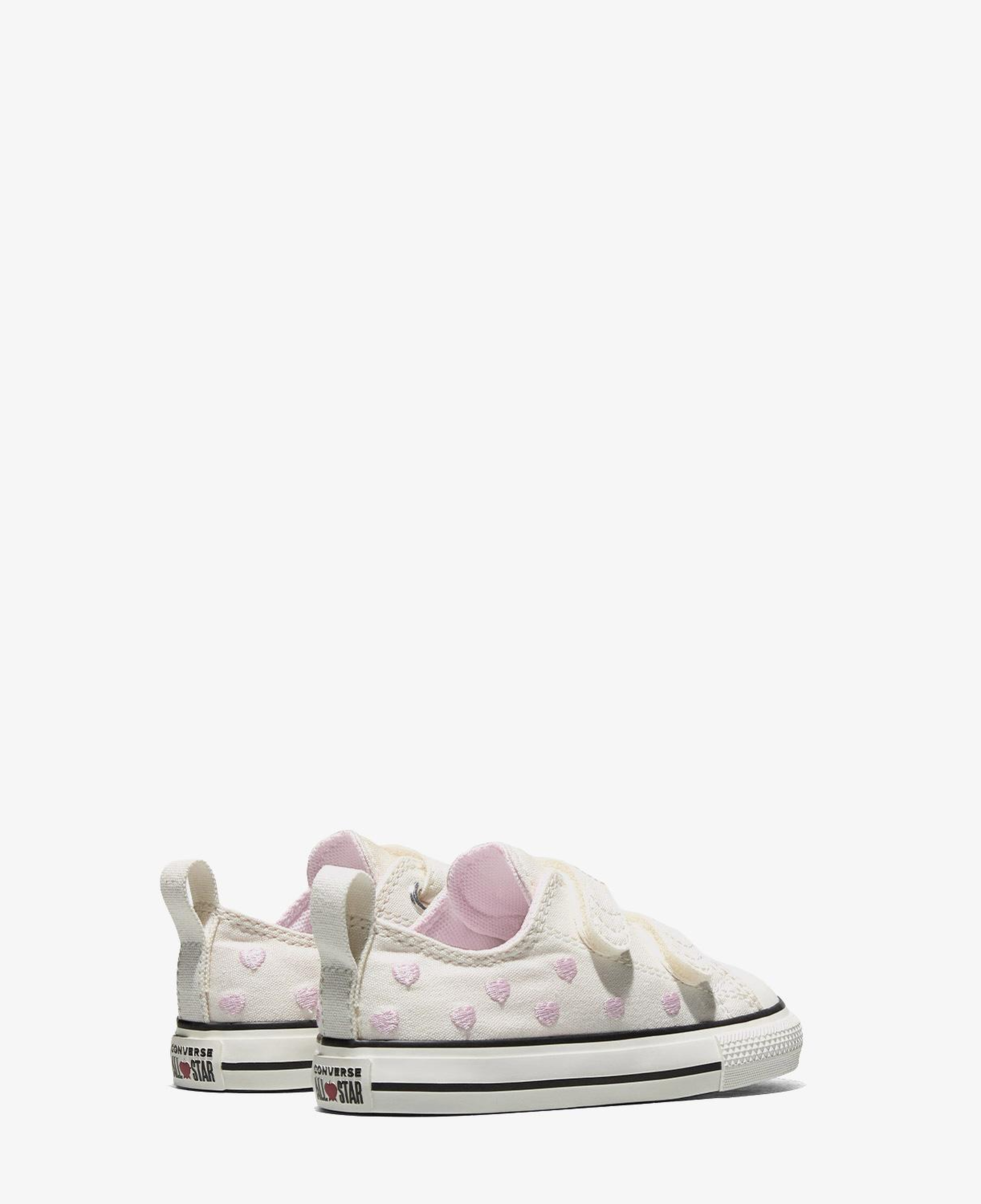 Converse Chucks In Love Chuck Taylor All Star 2V Bebek Krem Sneaker