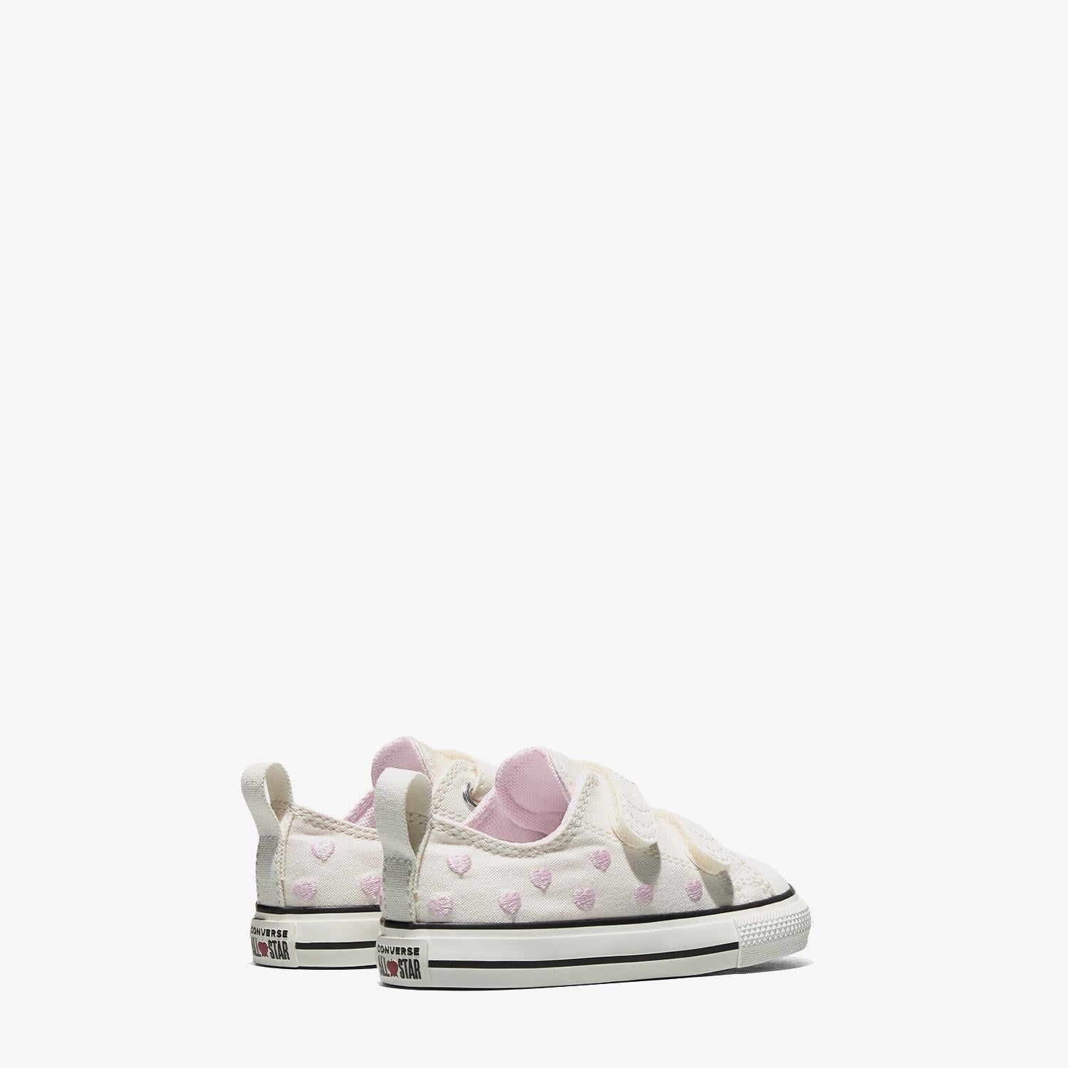 Converse Chucks In Love Chuck Taylor All Star 2V Bebek Krem Sneaker