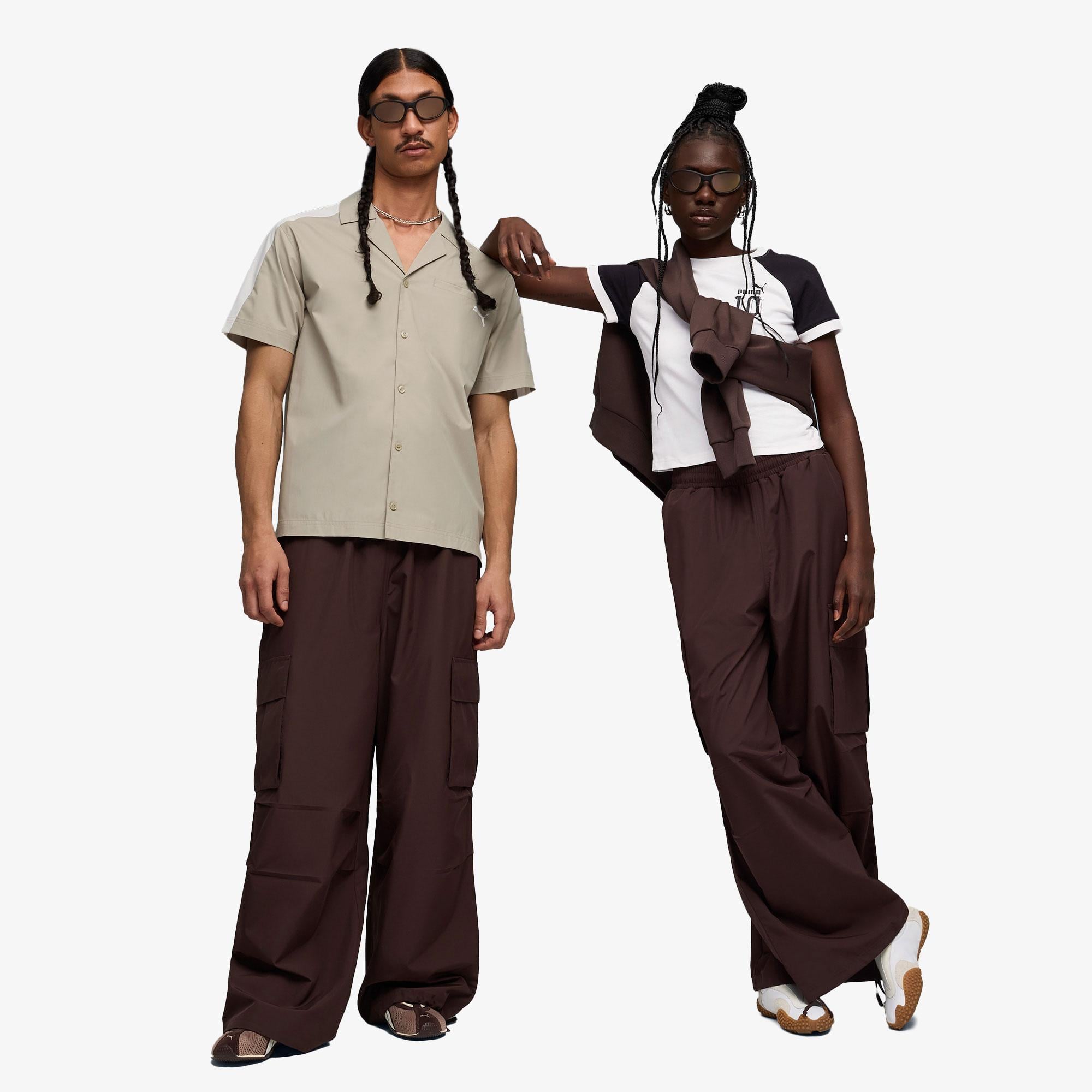 Puma Future Archive Unisex Kahverengi Pantolon